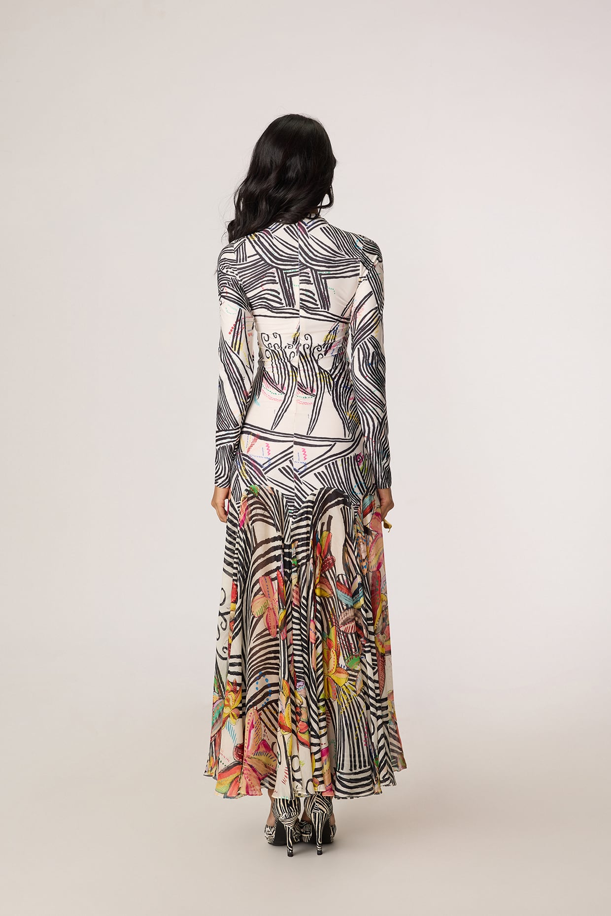 Maeva doodle dress