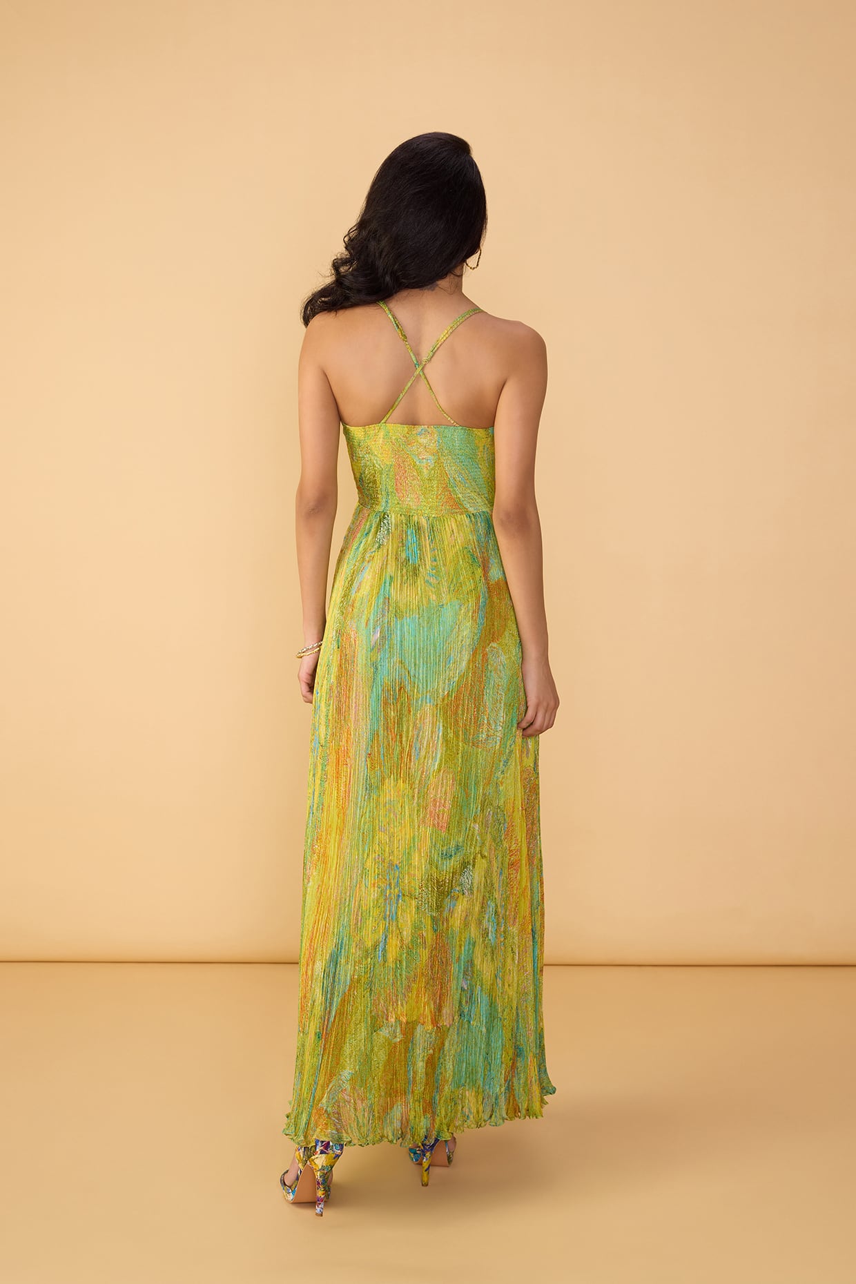 Kiara dress lime