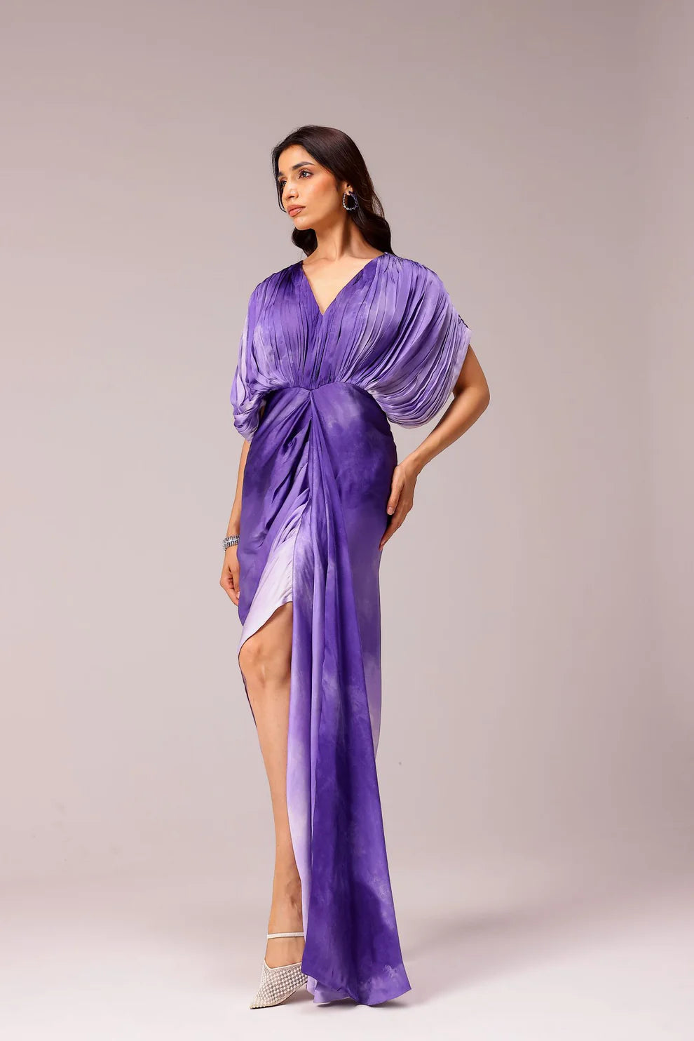 Iris Kaftan Gown V neck