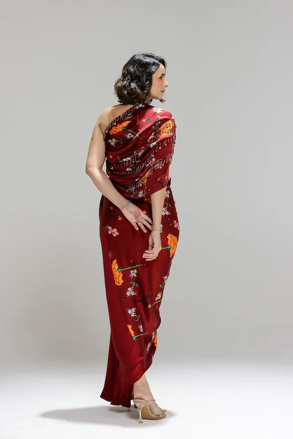 Scarlette one shoulder gown