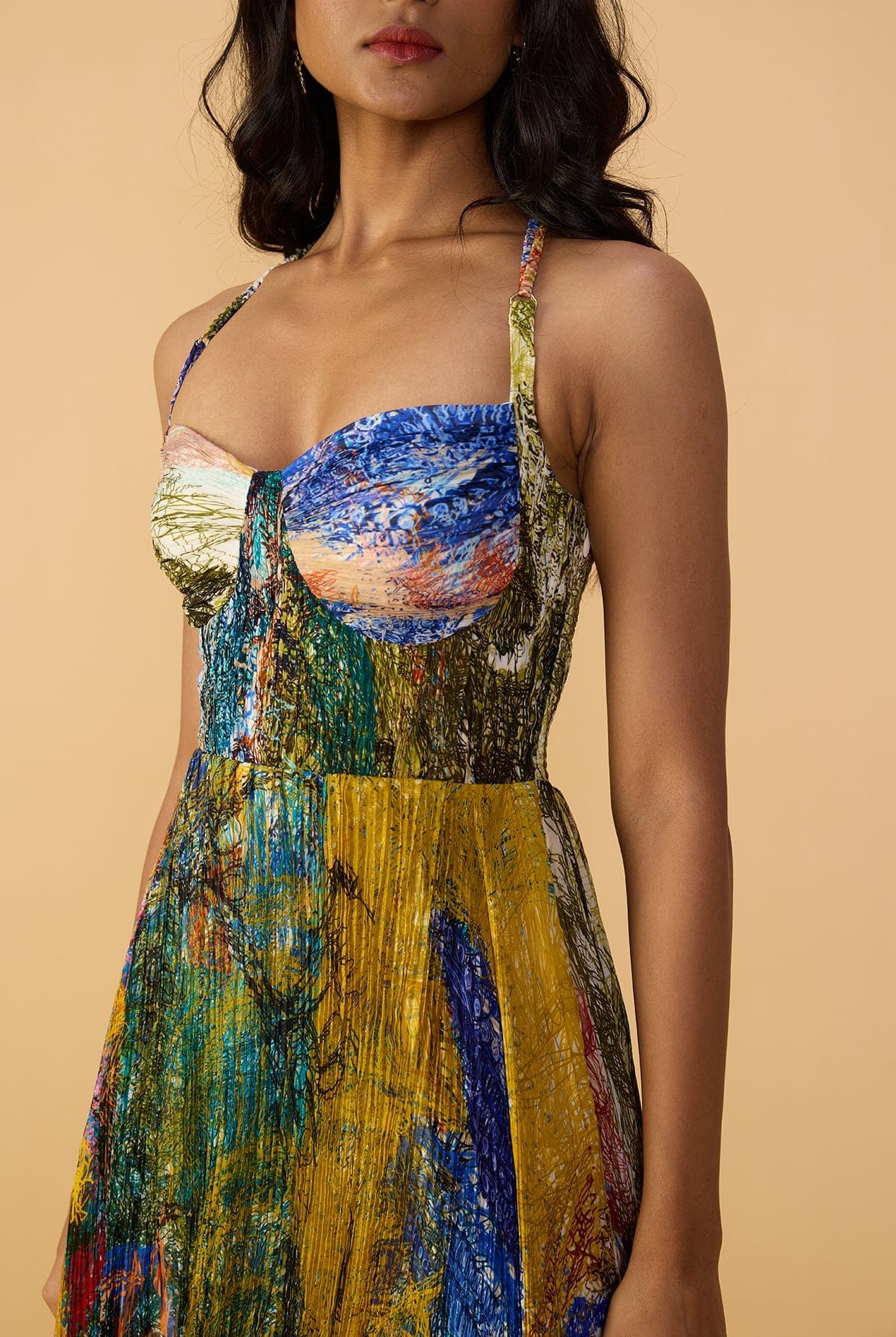 Kiara dress scribble