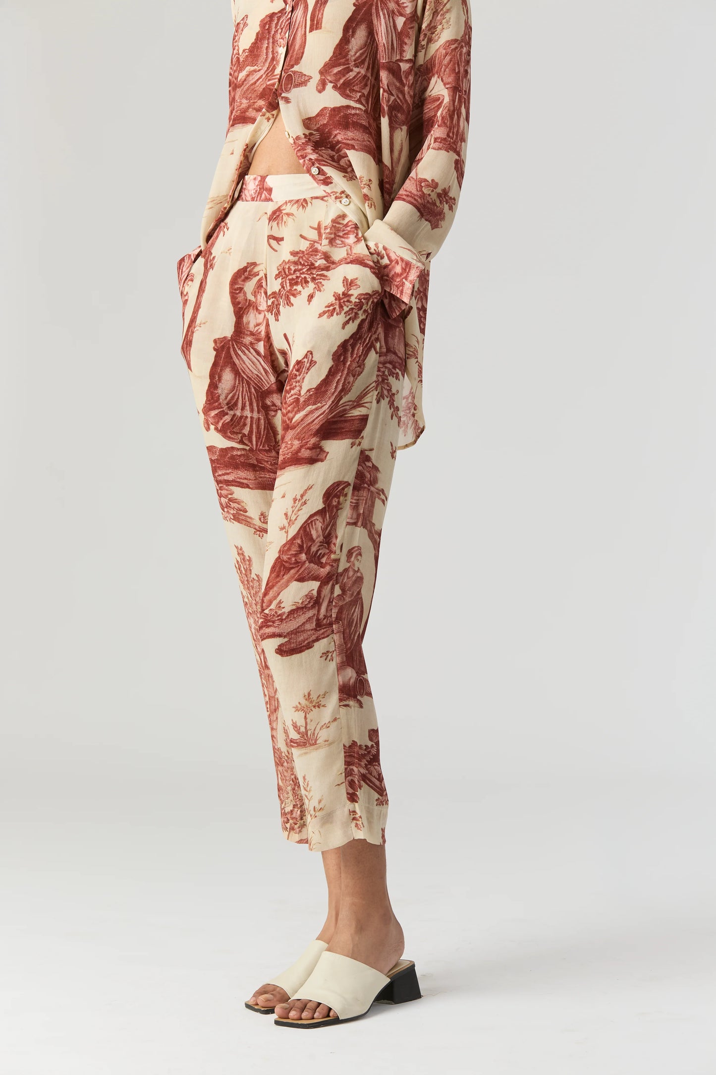 Cabridet crepe co-ord set