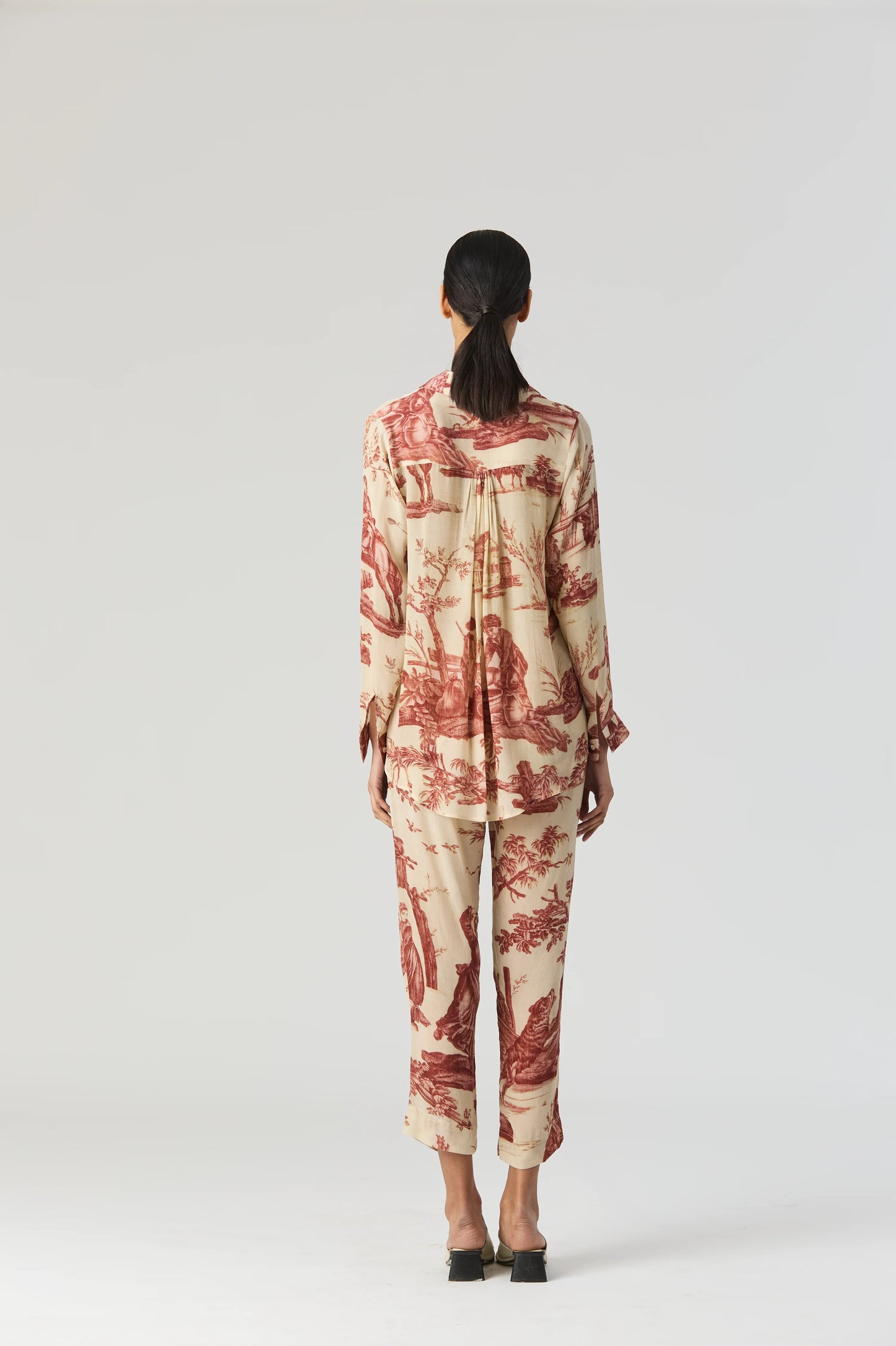 Cabridet crepe co-ord set