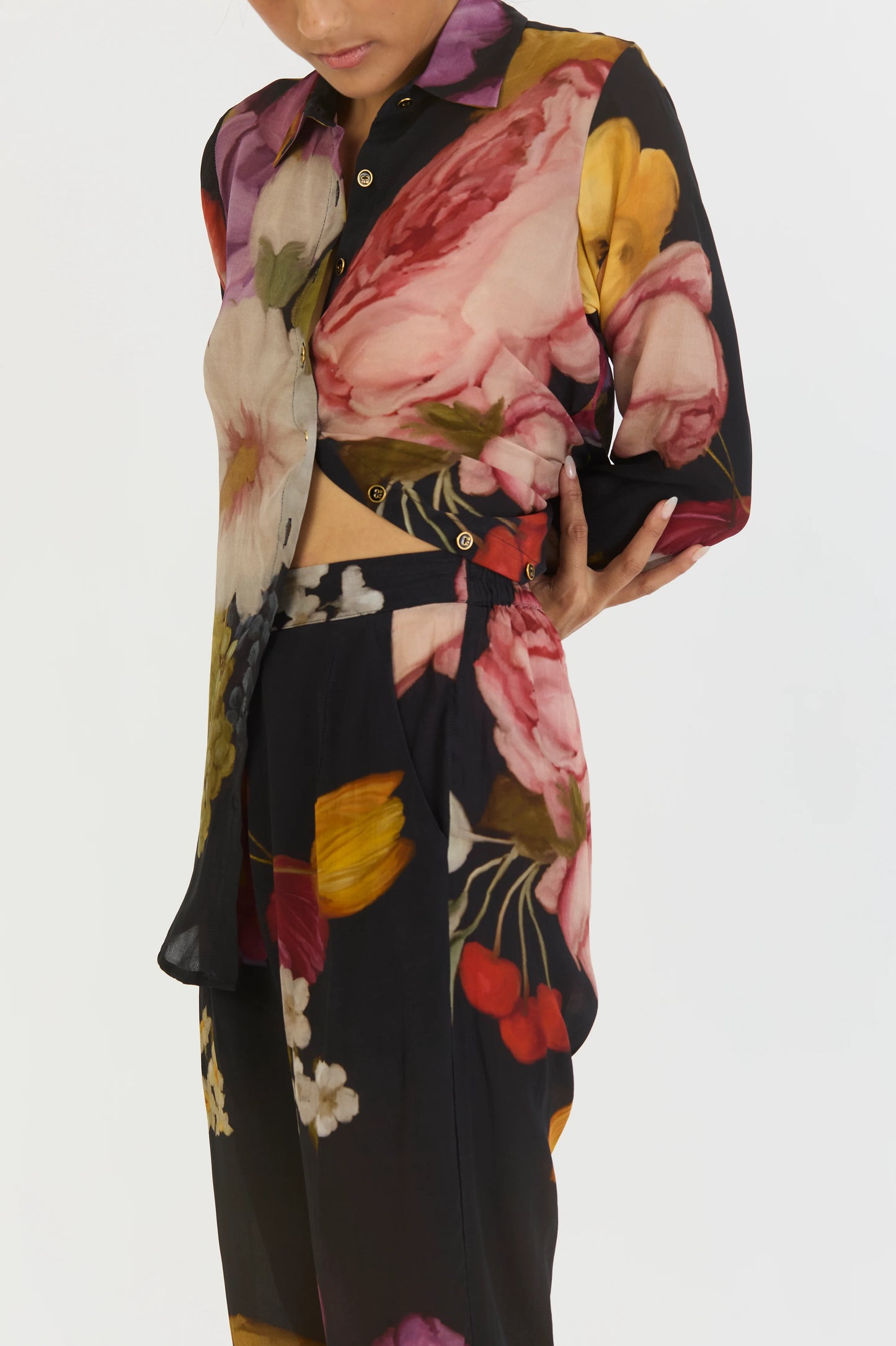 Glory clack crepe co-ord set