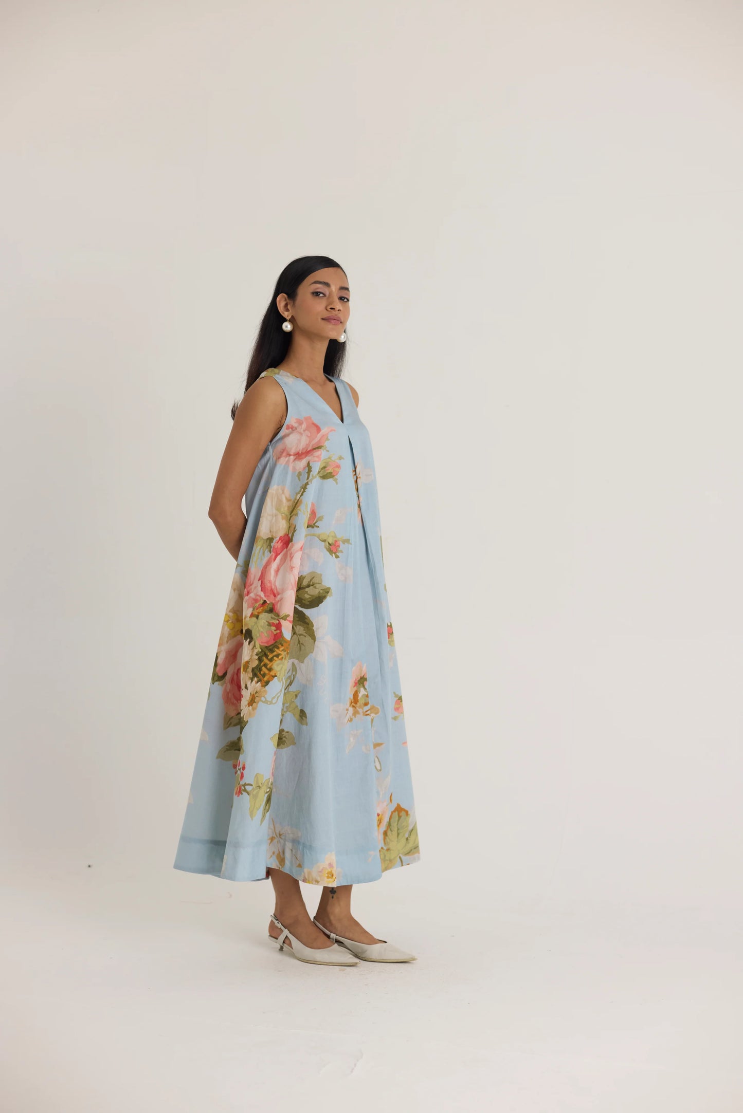 Taffy V neck dress