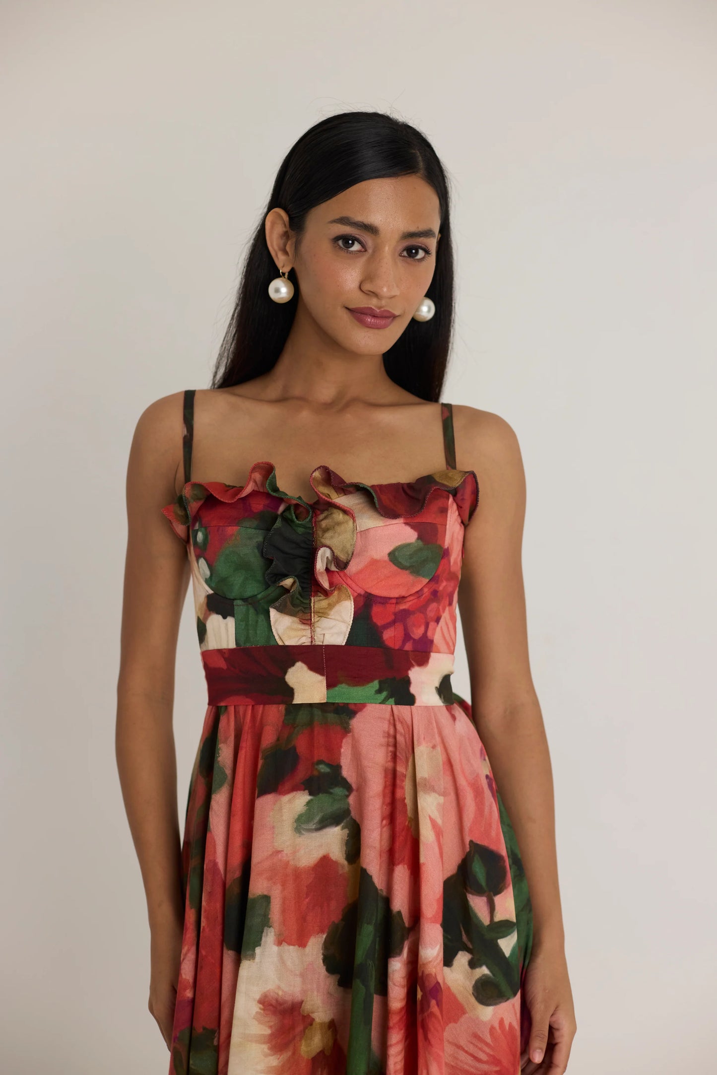 Scarlette frill dress