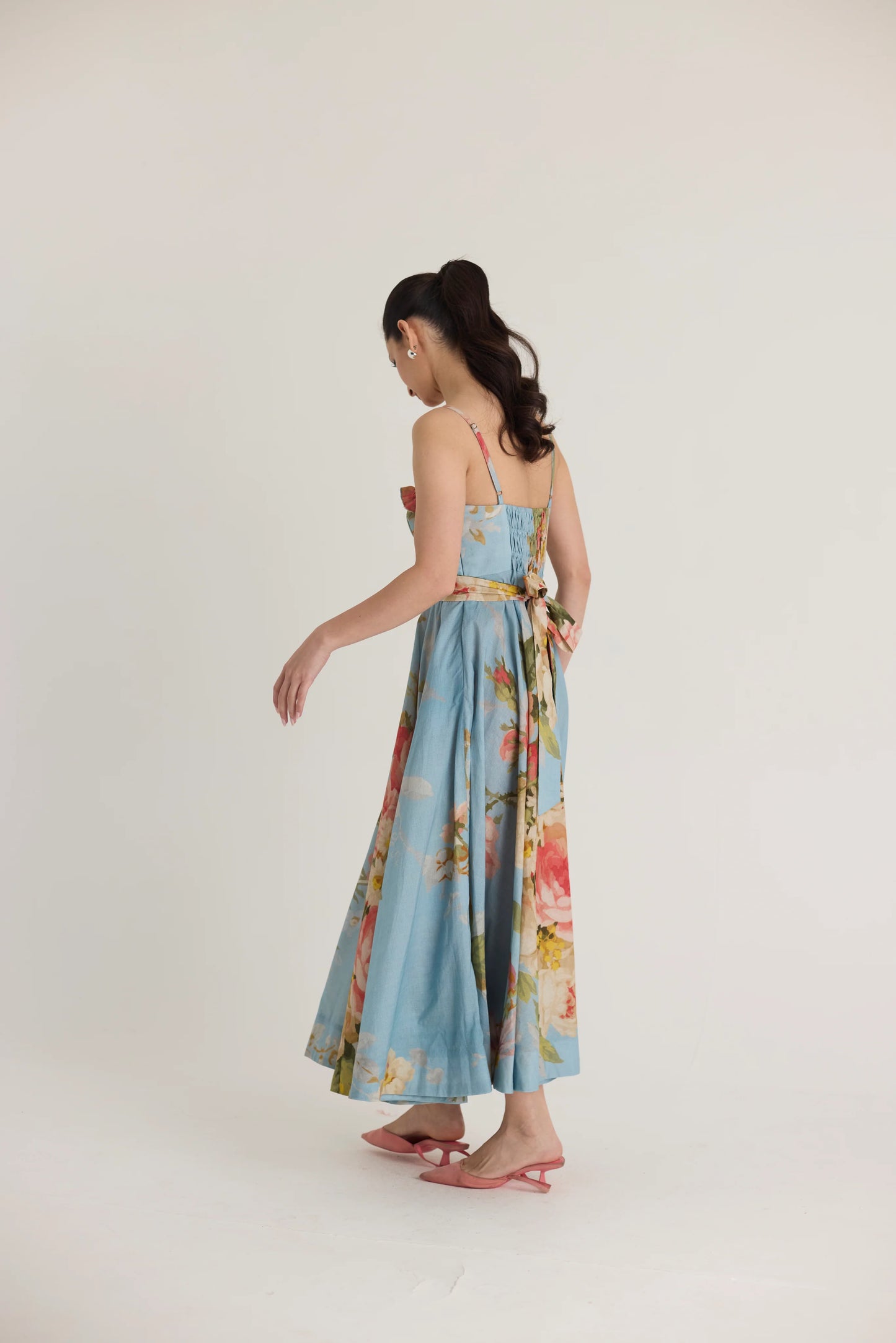 Taffy frill dress