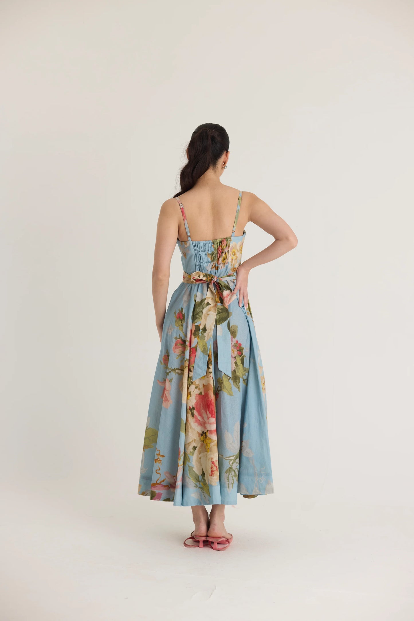 Taffy frill dress