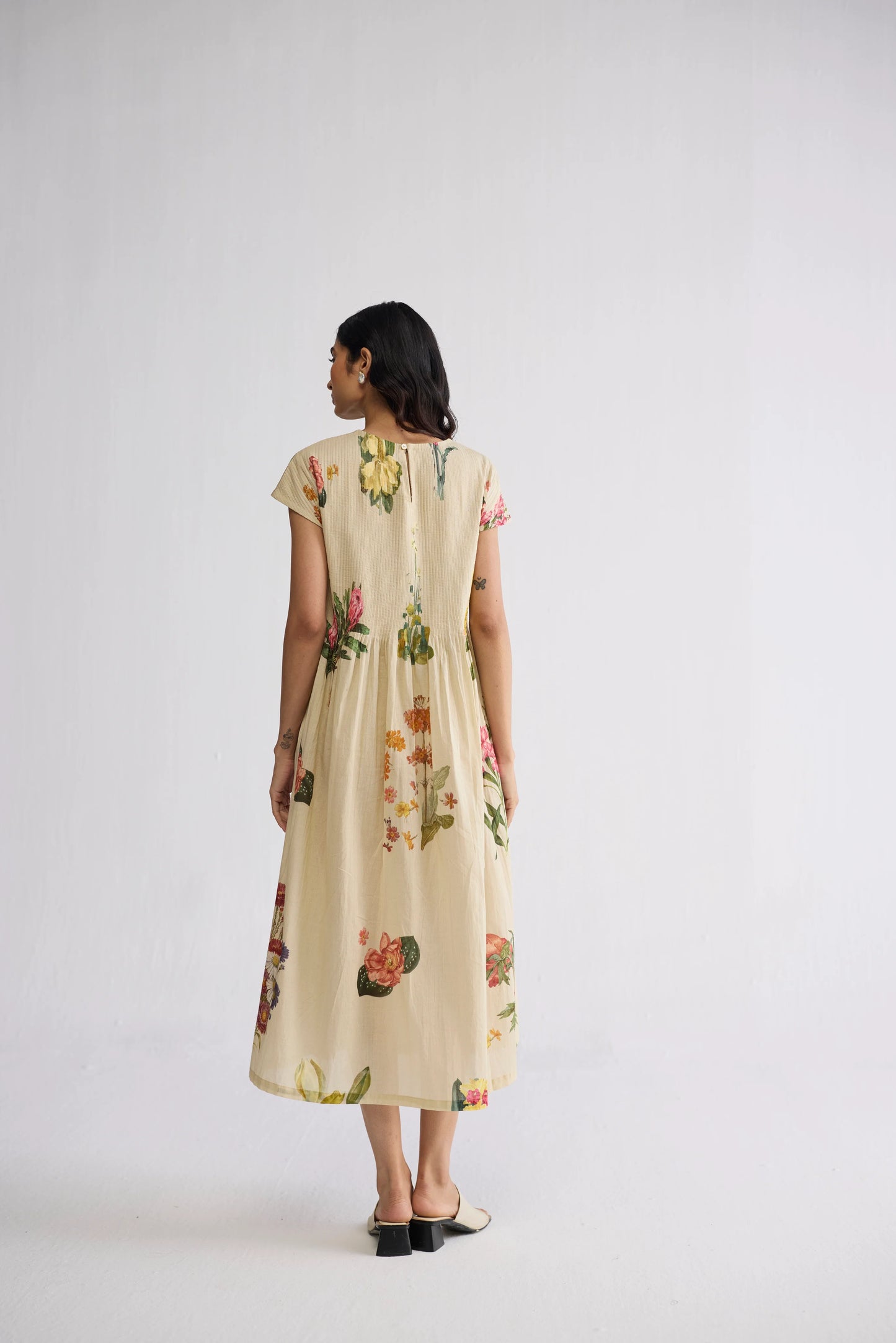 Primavera pintuck dress