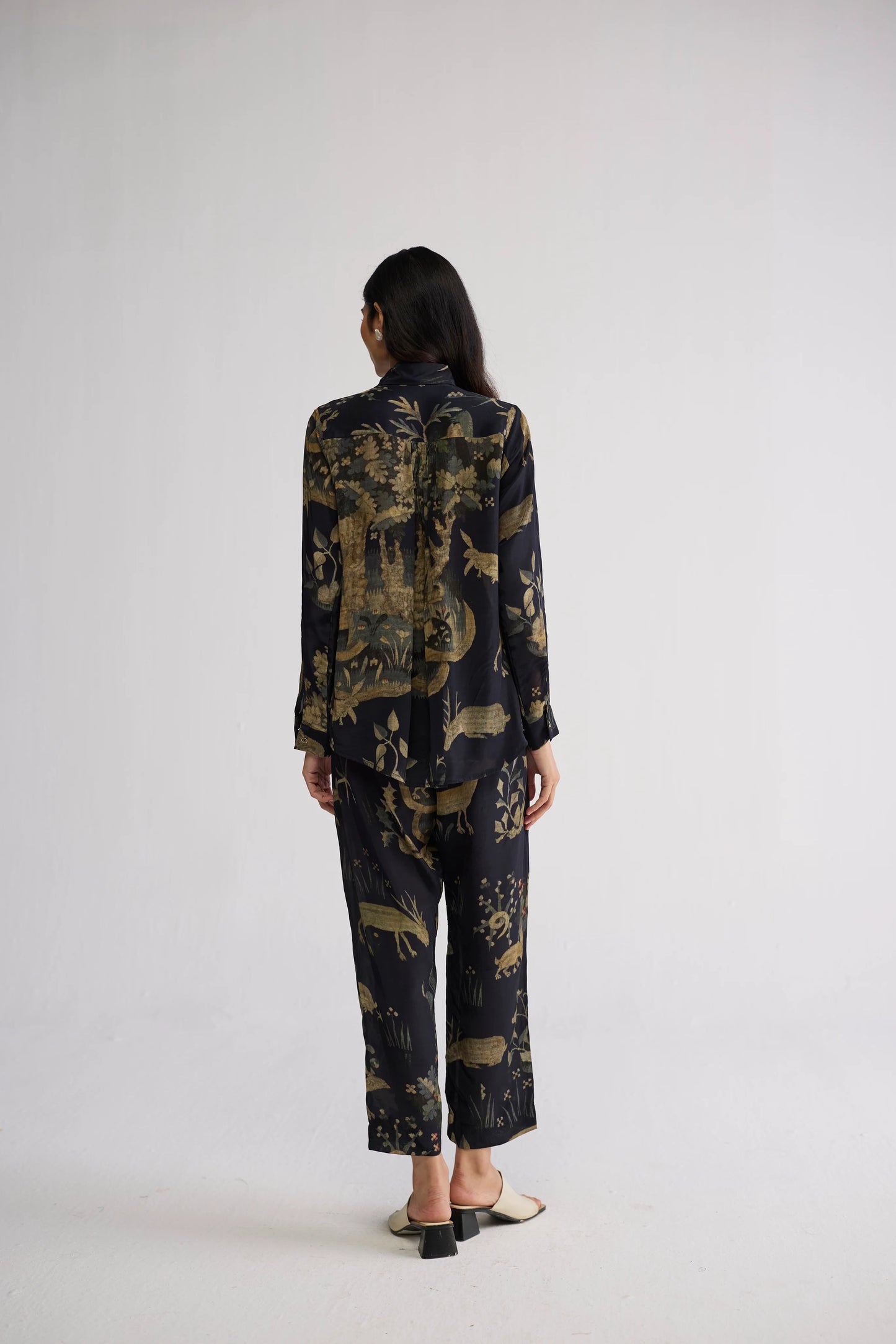 Banyan crepe co-ord set