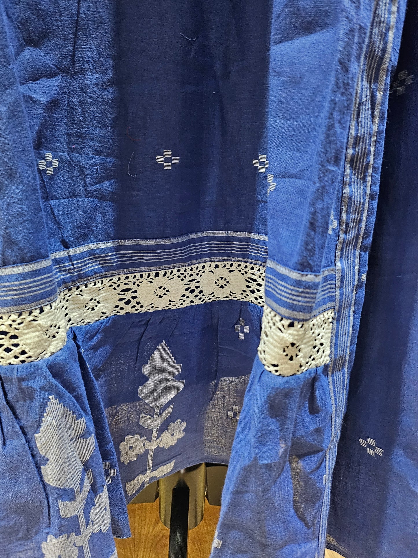 Blue delft dress