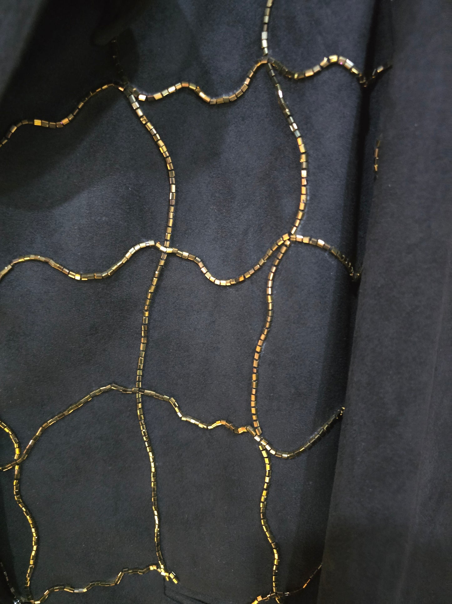 Bella suede office party blazer