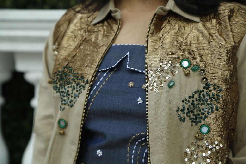 Maella embroidery dress