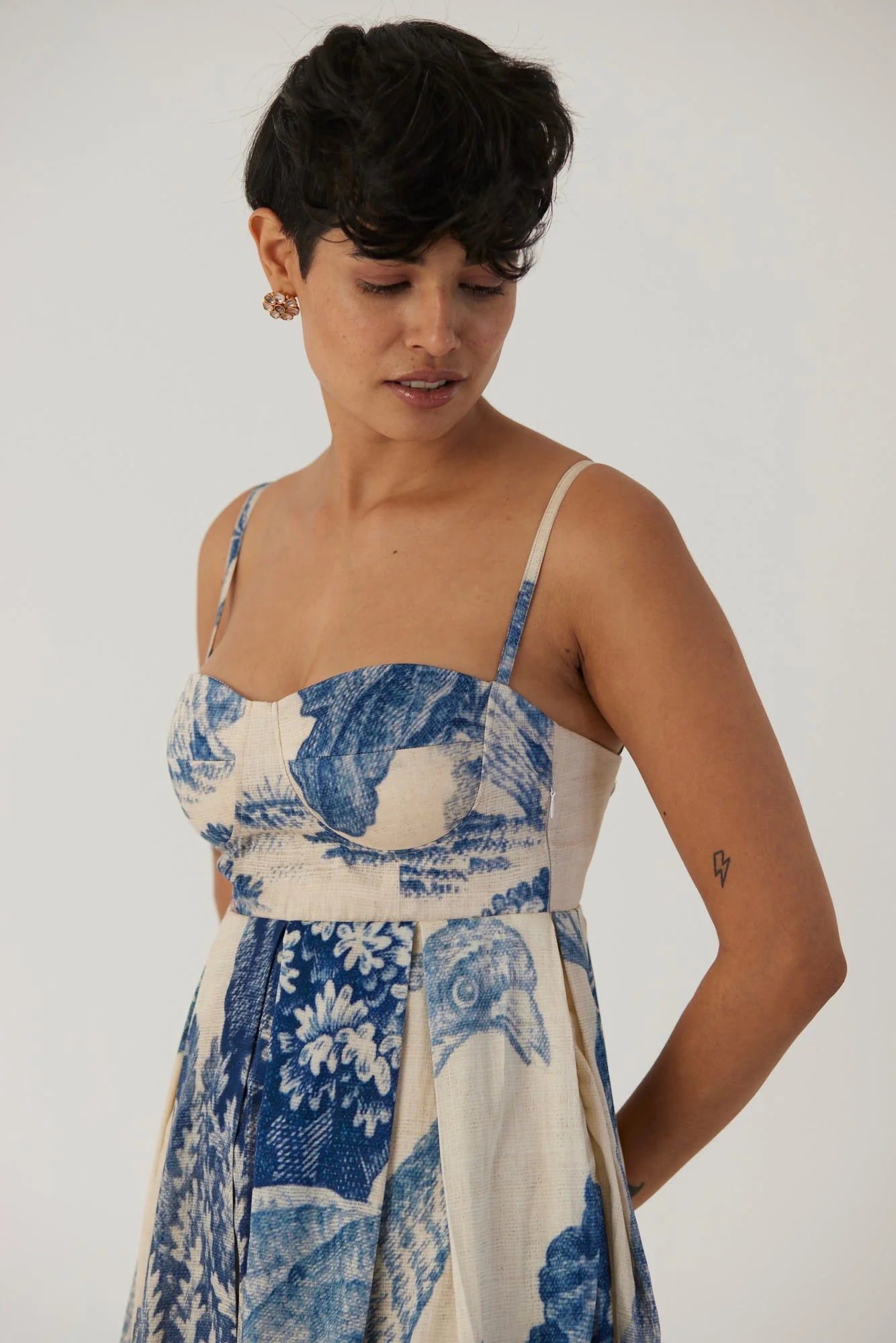 Morni bralet dress