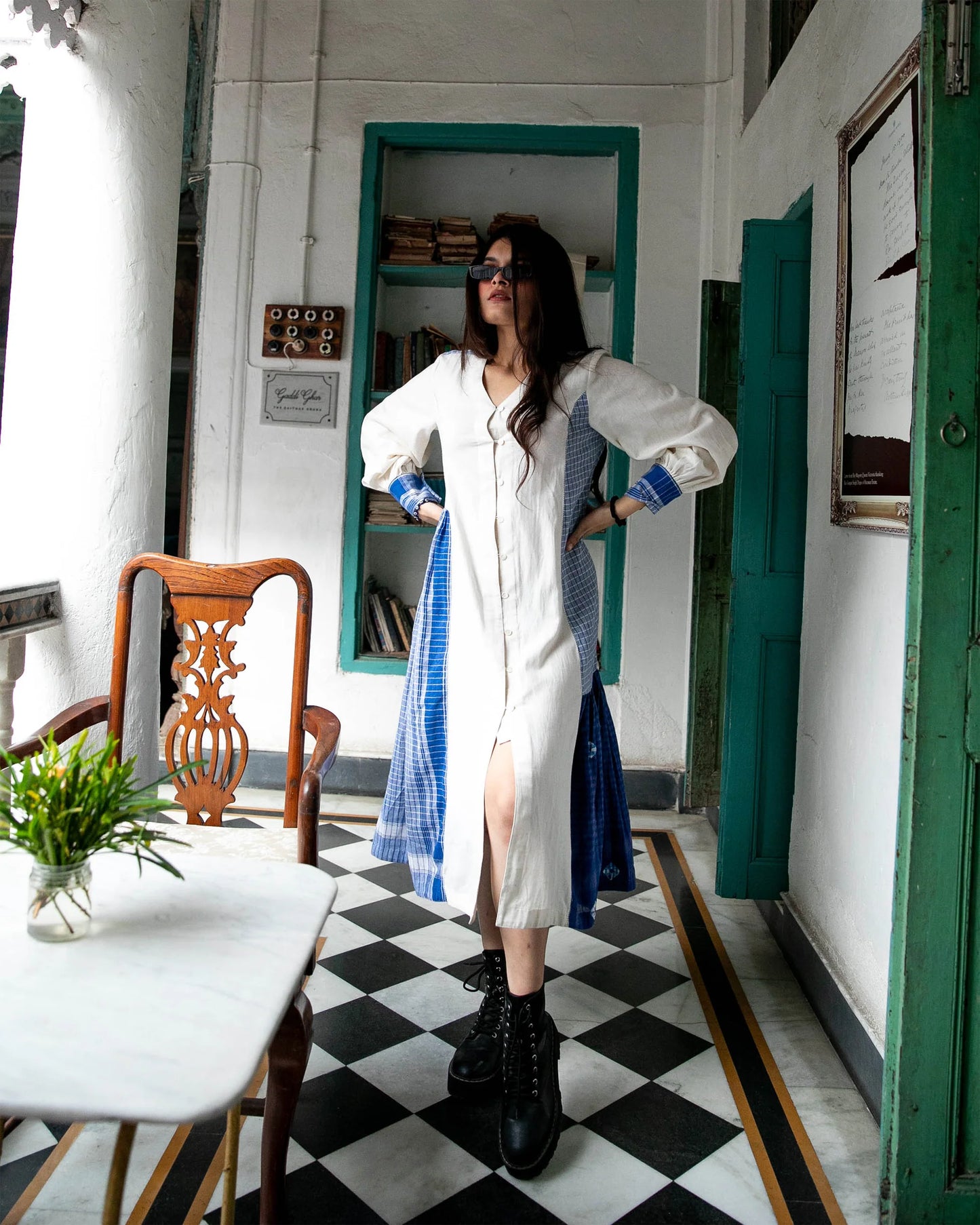 Cerulean Warbler dress