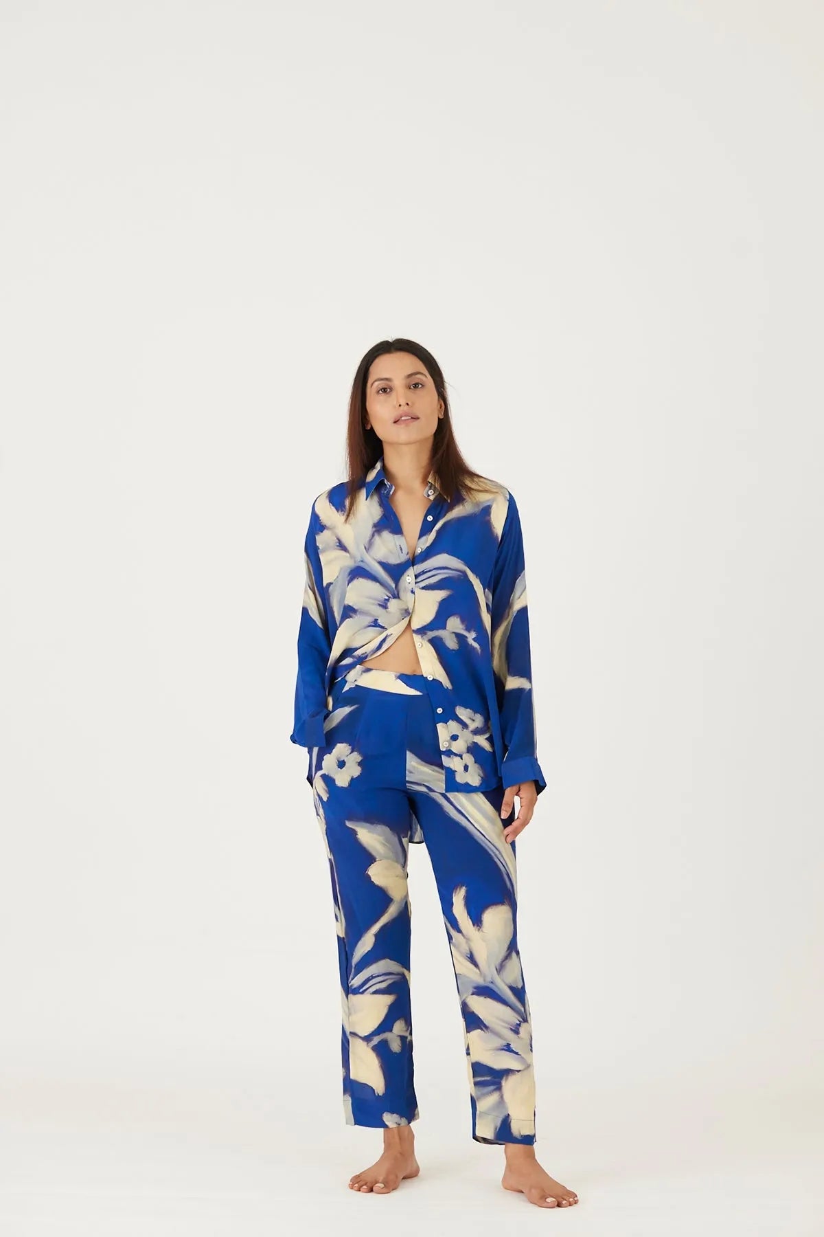 Chicory crepe co-ord set