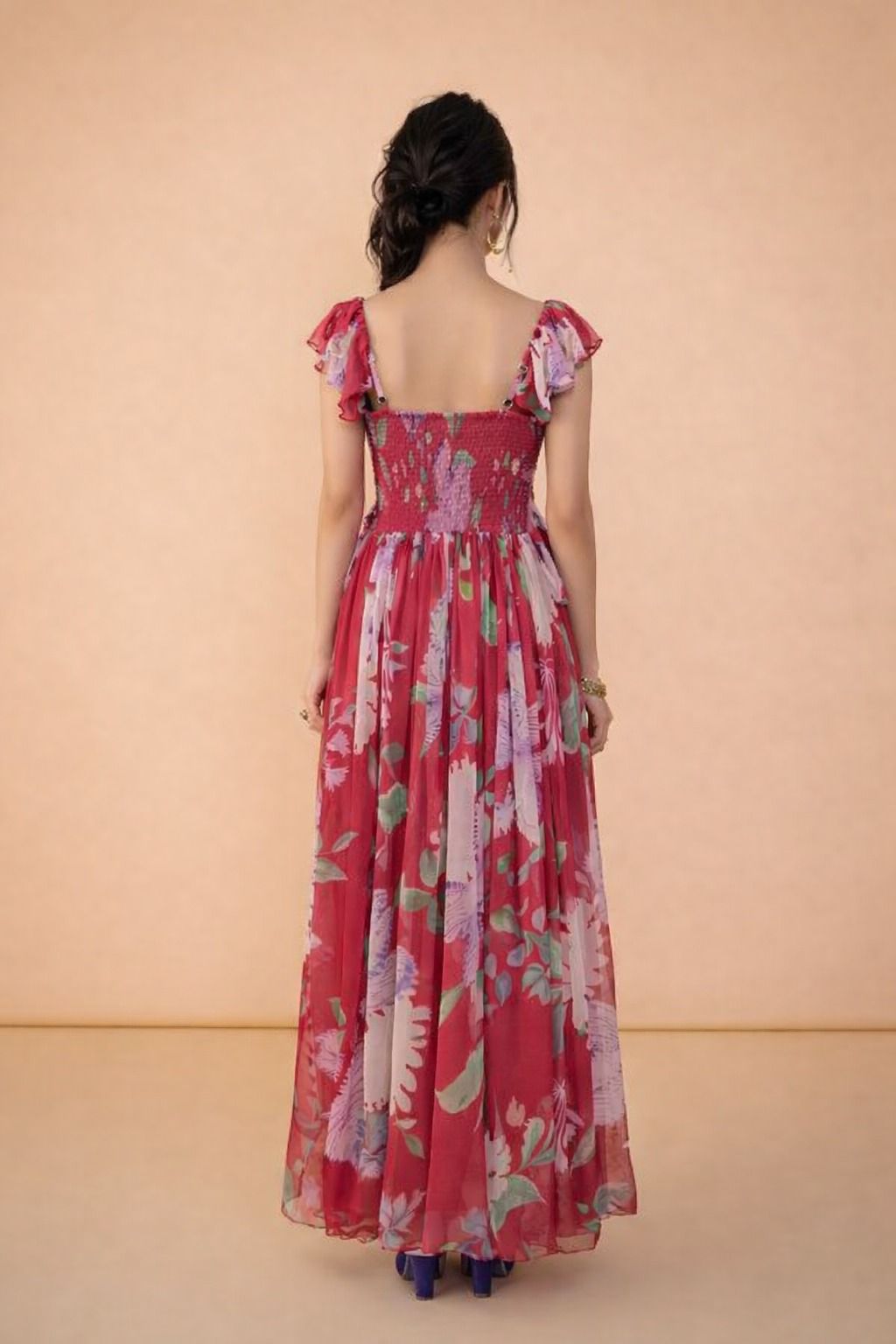 Camelia dress red
