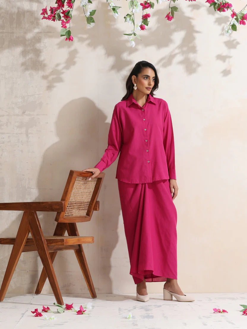 Anora skirt set pink