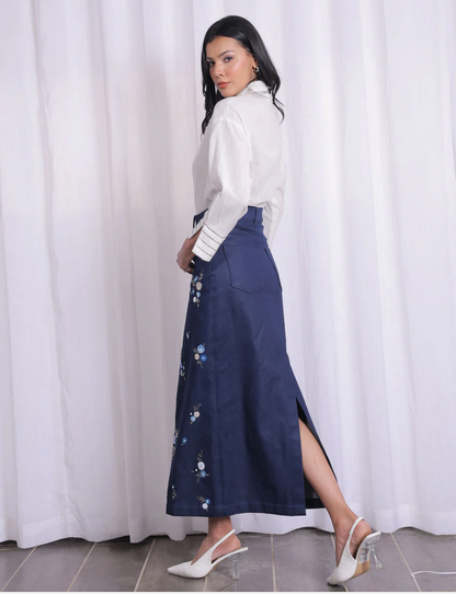 Ashley Denim Skirt