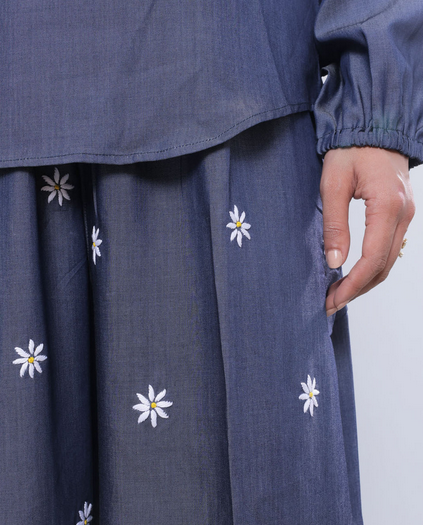 Sol relaxed denim trouser