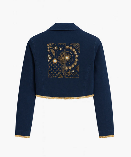 Kinari embroidery jacket