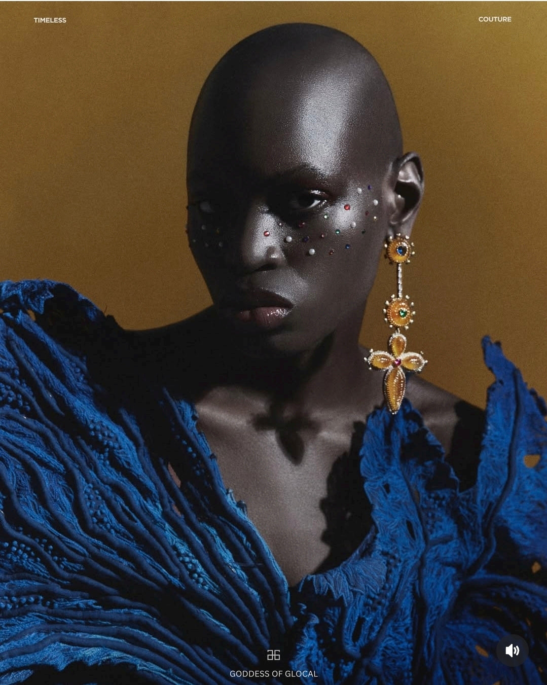 Bibiana onyx earrings long
