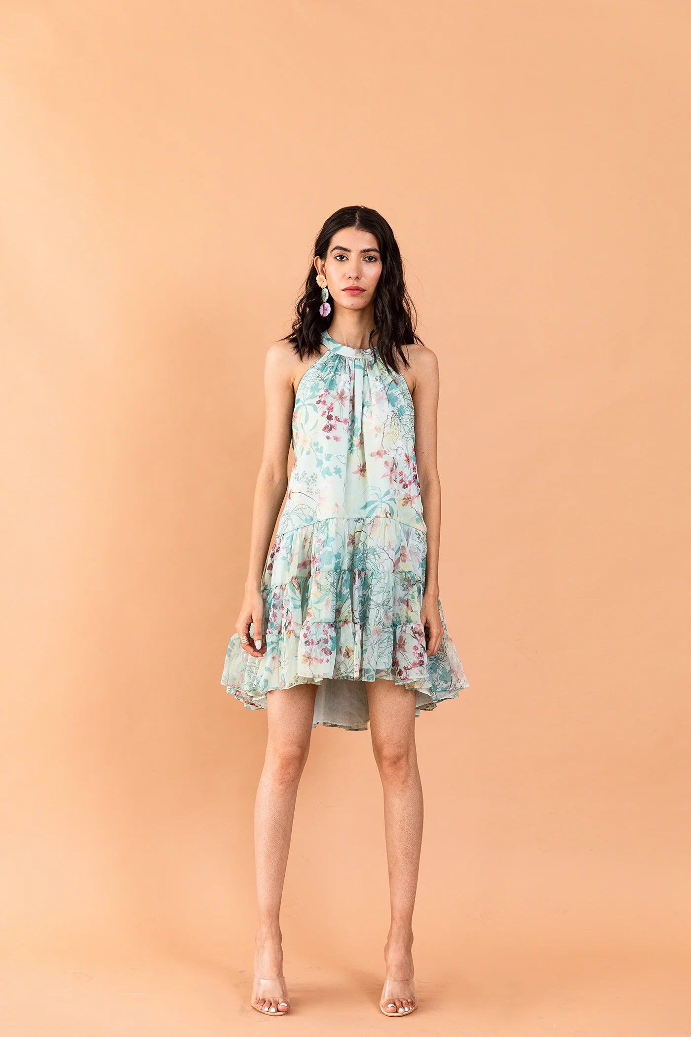 Aliza dress green