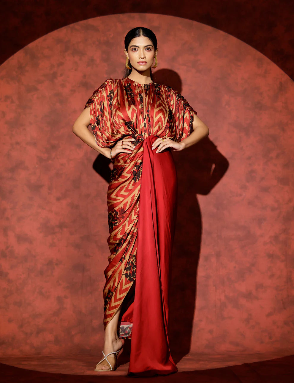 Palladio Kaftan Gown sleeveless