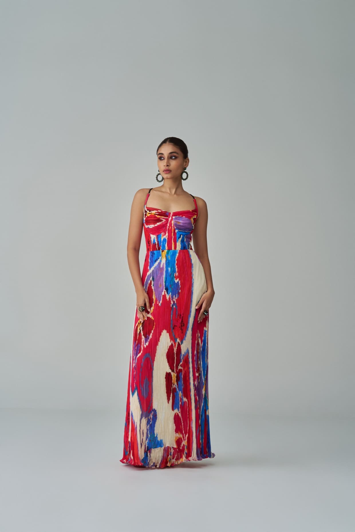 Kiara dress ikkat