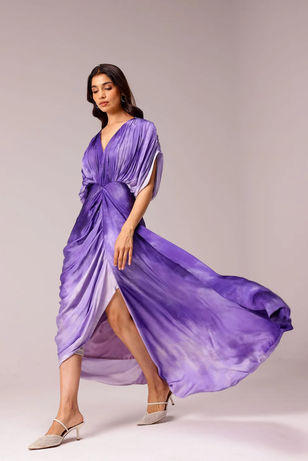 Iris Kaftan Gown V neck