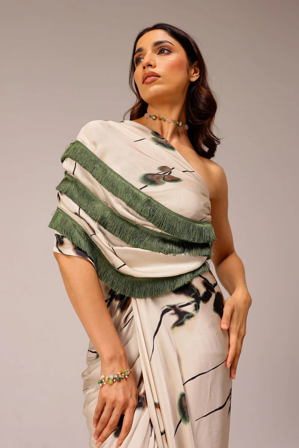 Eden one shoulder gown