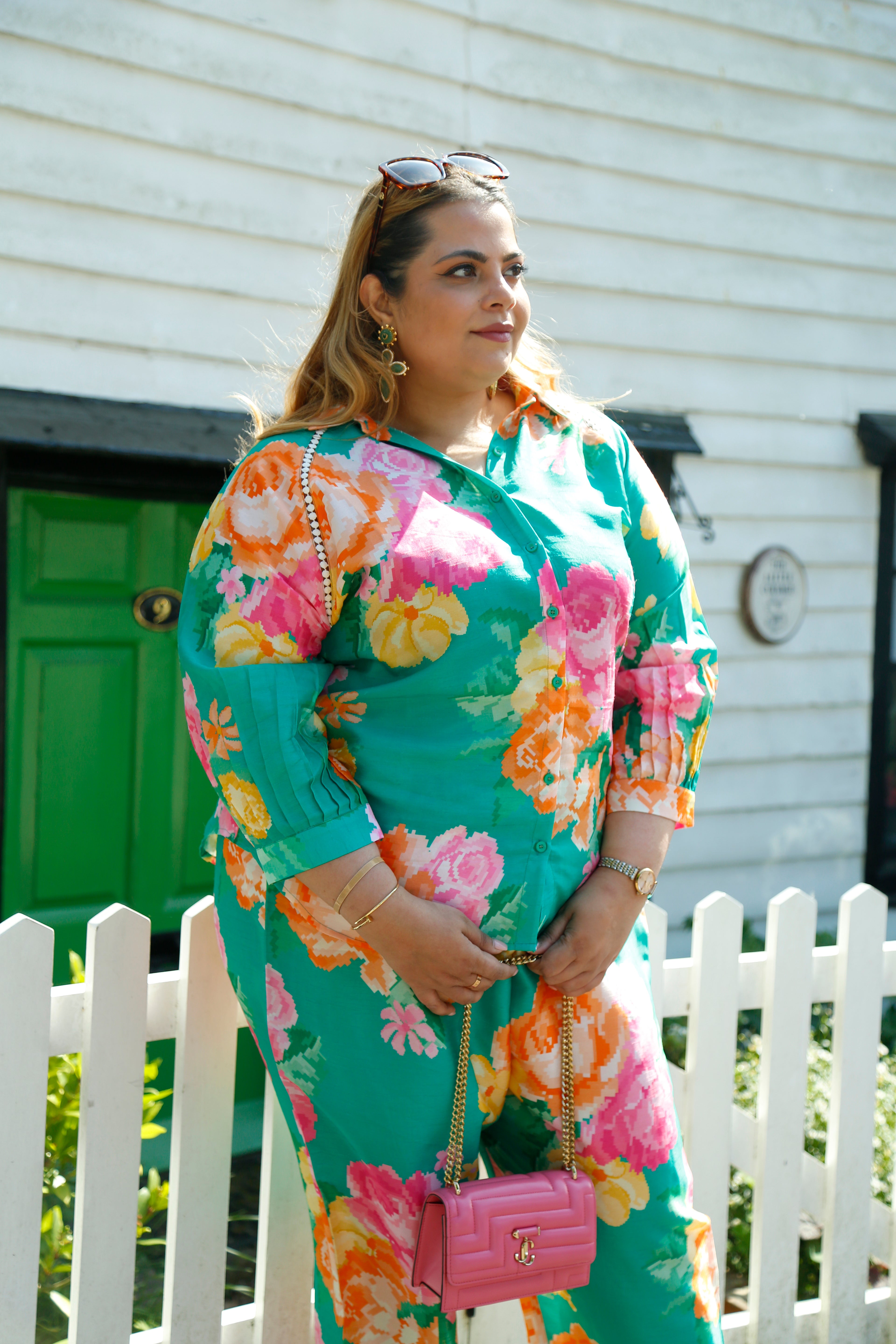 Green Calla Coord set or shirt only