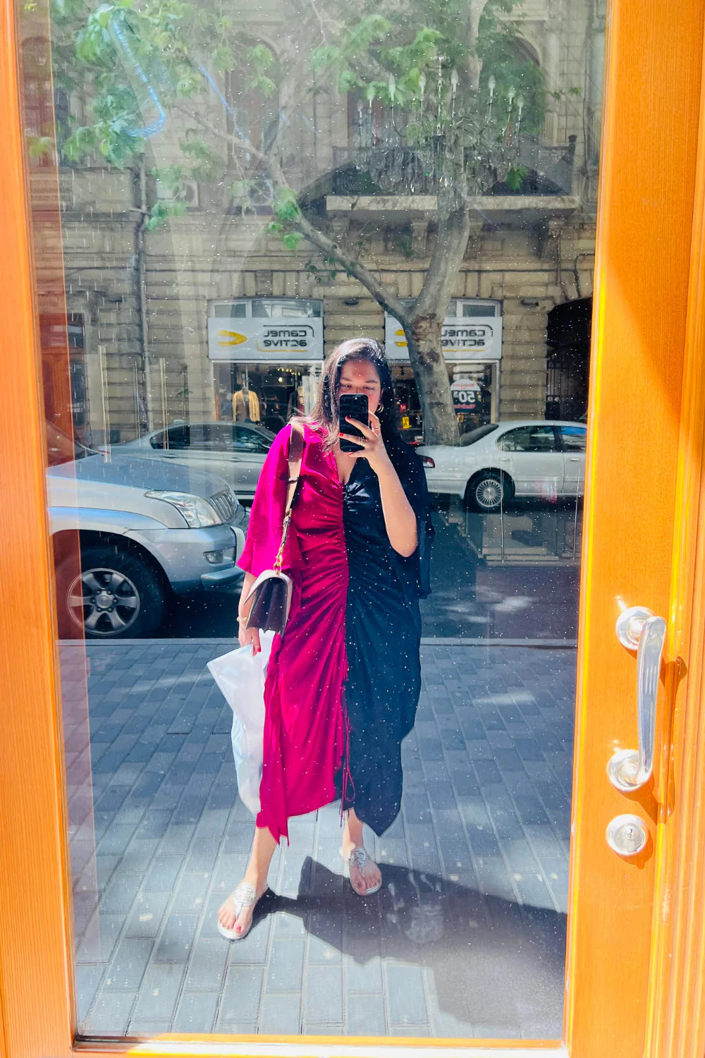 Kaftan bodycon dress