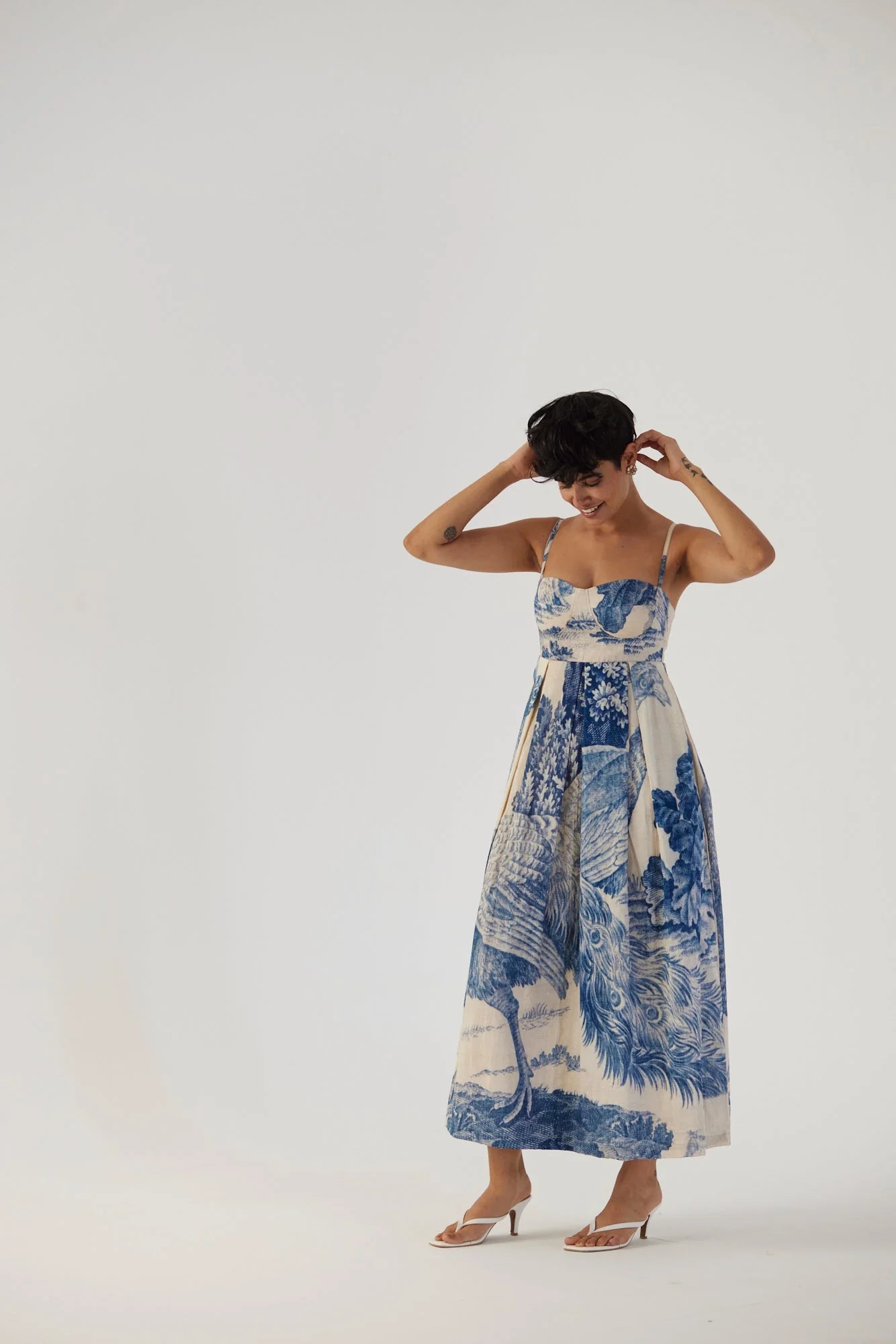 Morni bralet dress