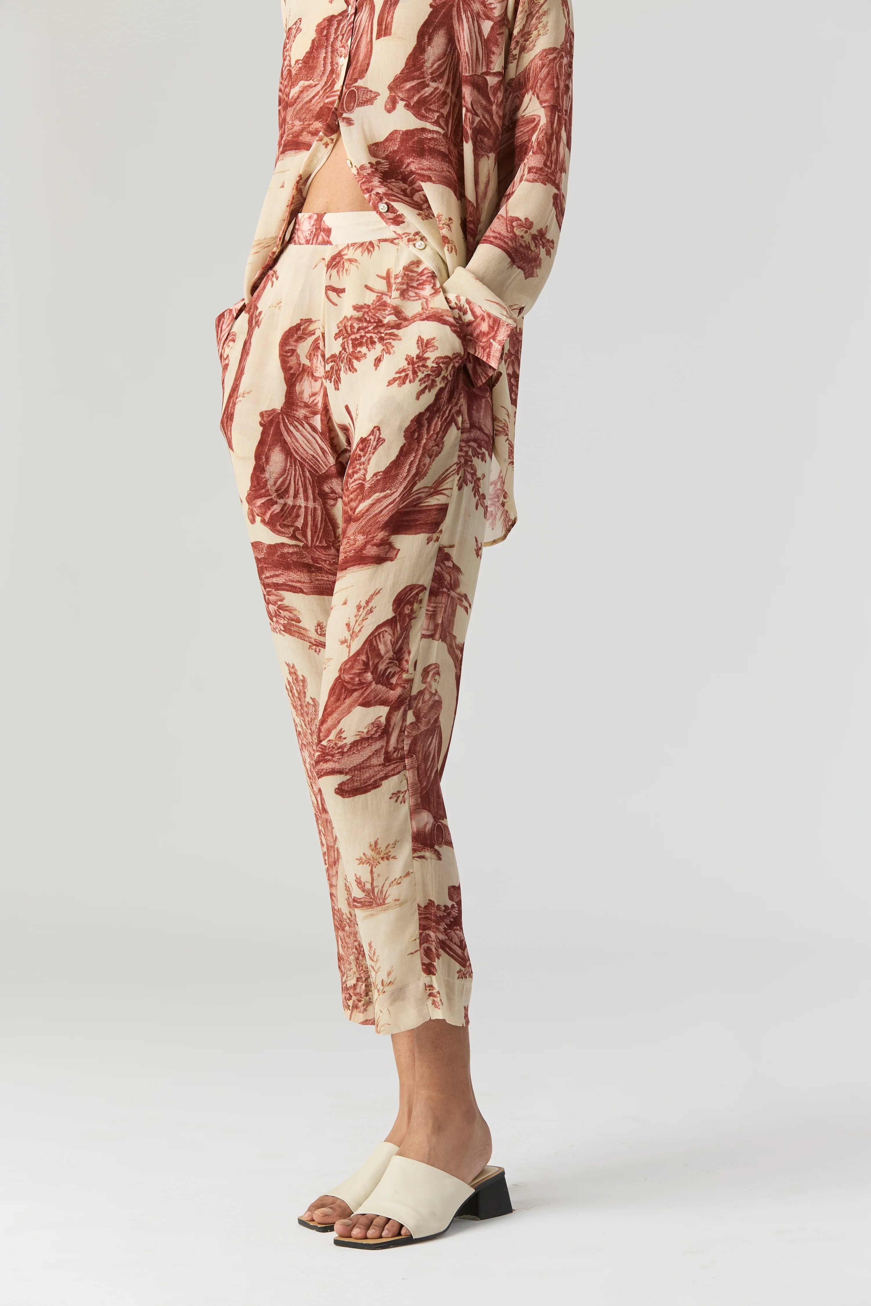 Cabridet crepe co-ord set