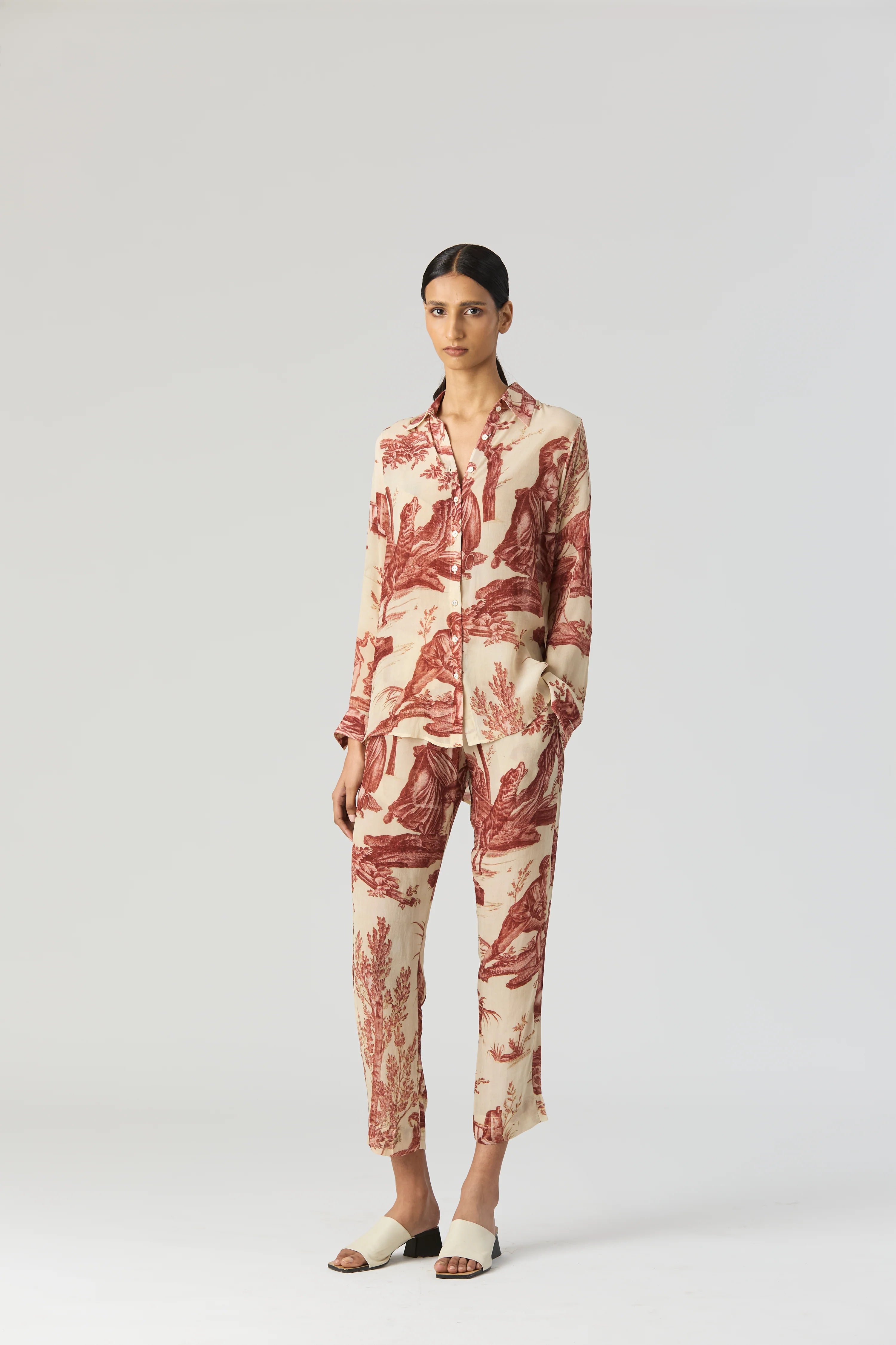 Cabridet crepe co-ord set