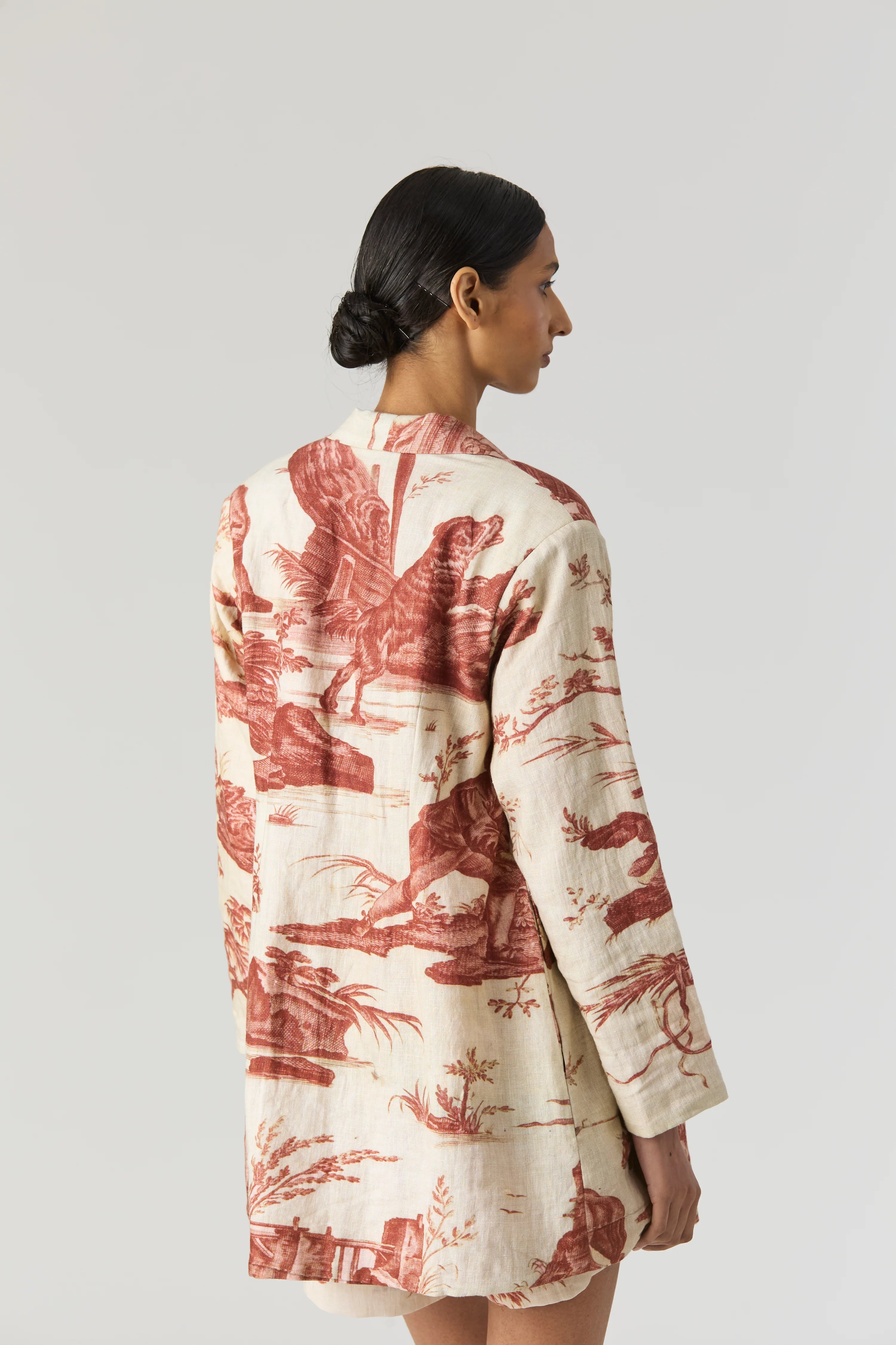 Cabridet crepe blazer co-ord set