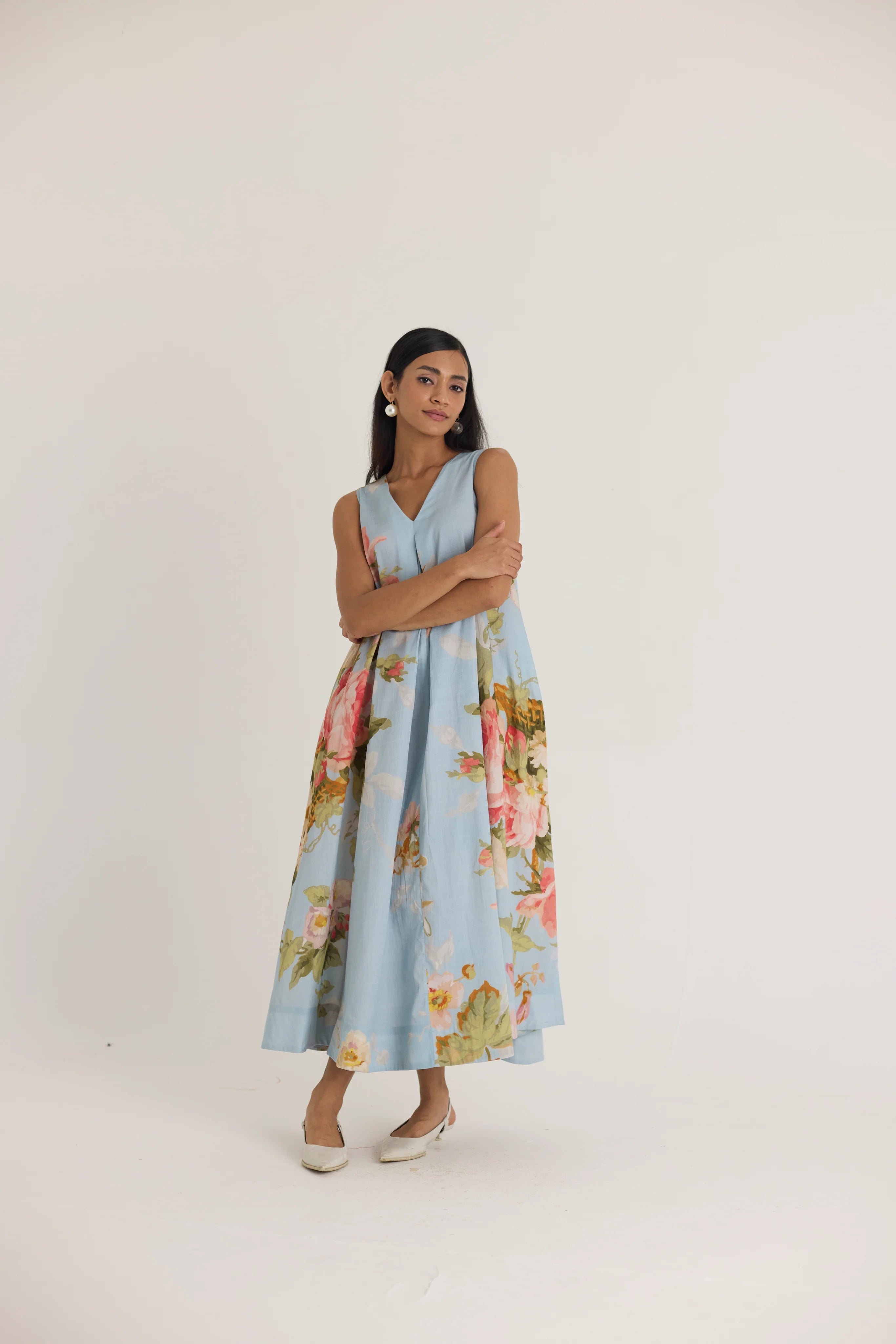 Taffy V neck dress