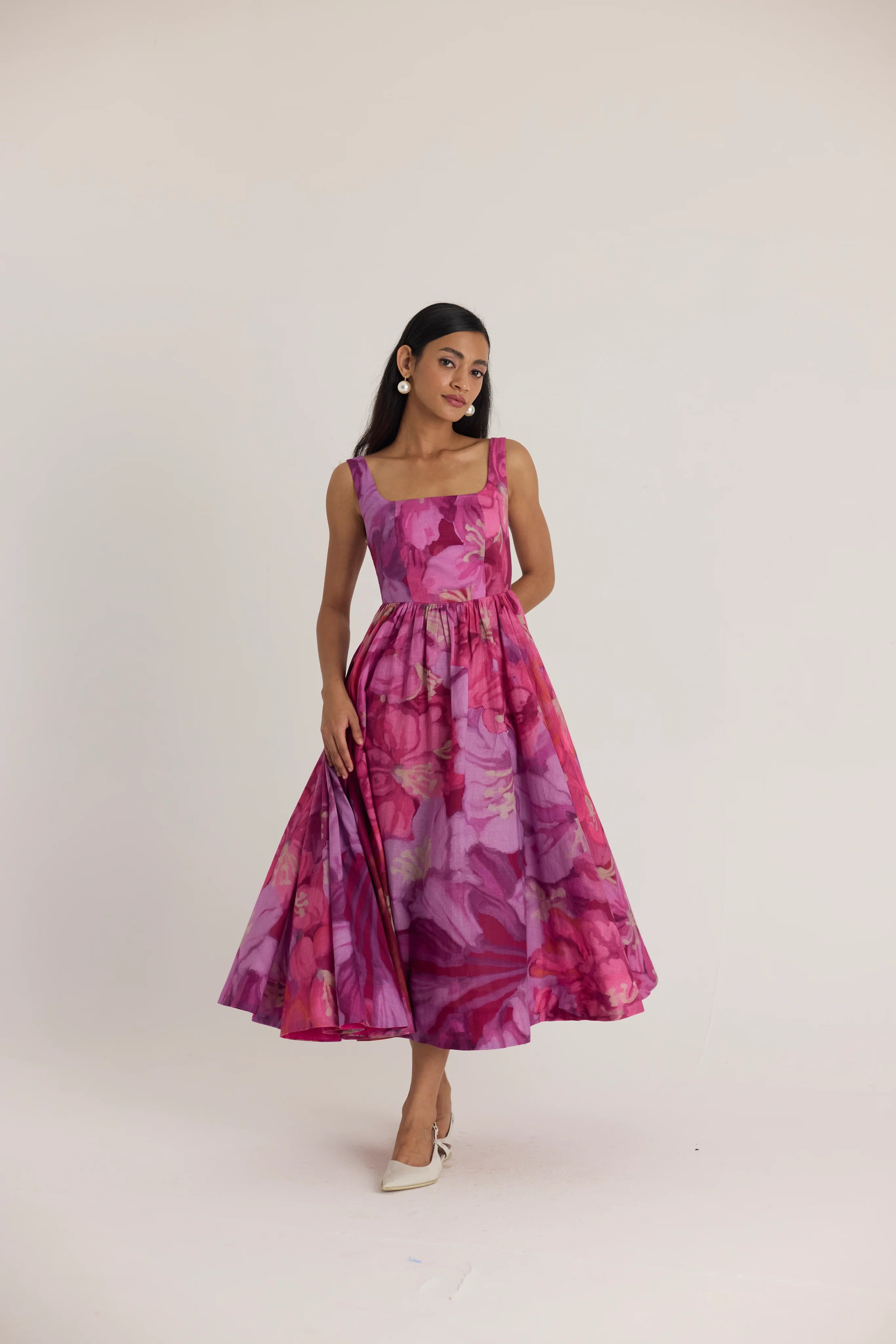 Violet cherry dress