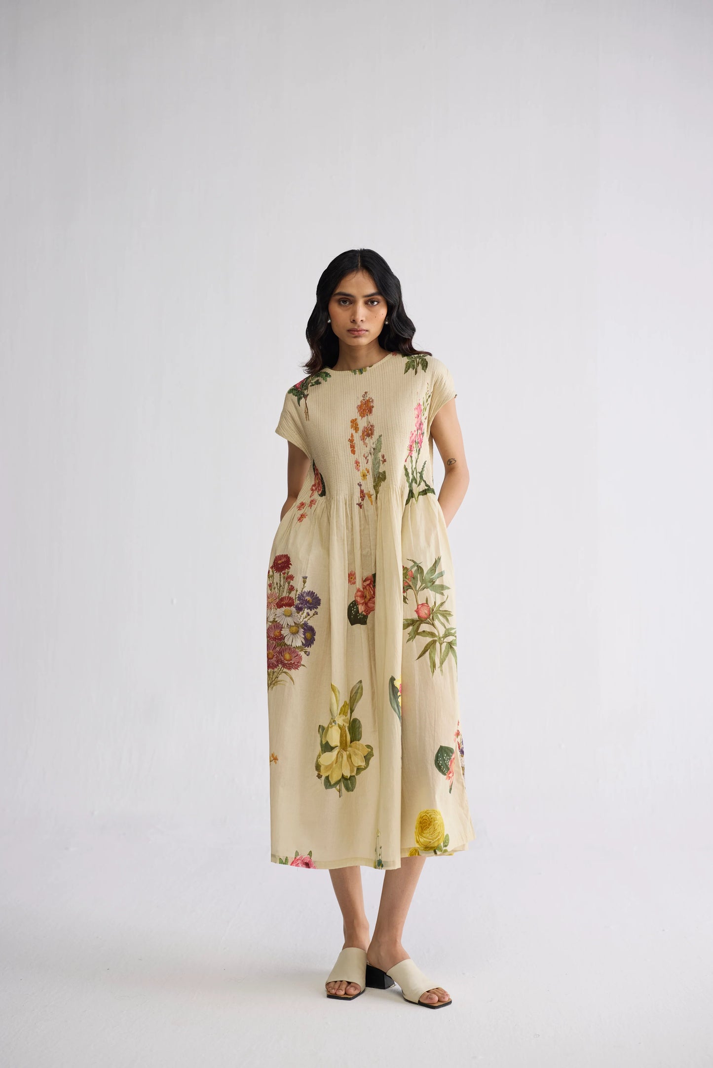 Primavera pintuck dress