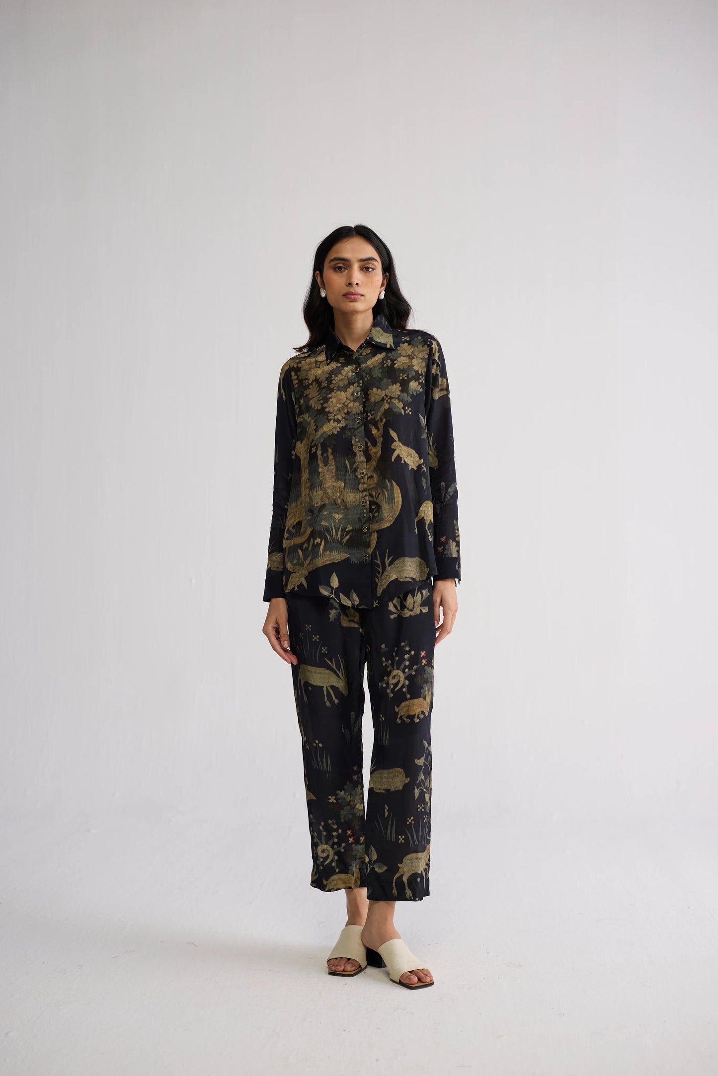 Banyan crepe co-ord set