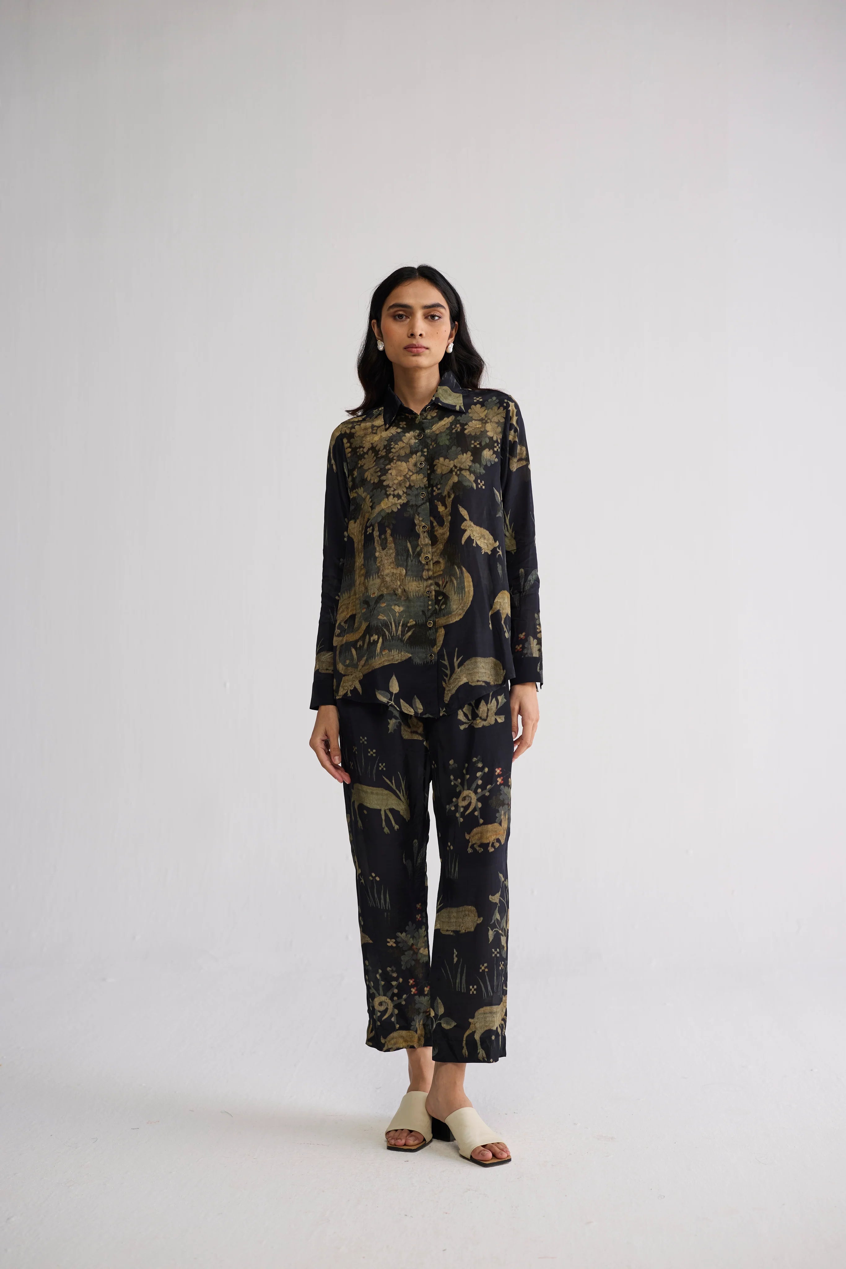 Banyan crepe co-ord set