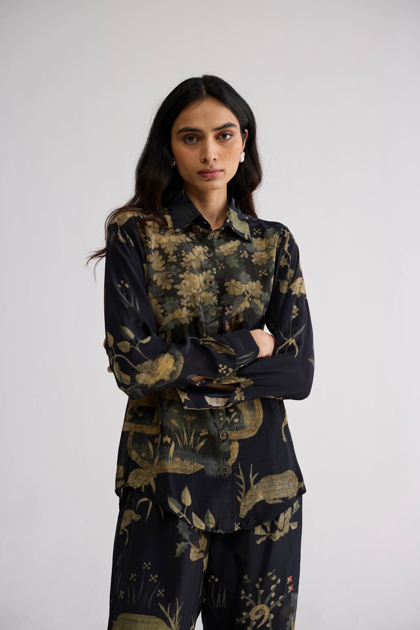 Banyan crepe co-ord set