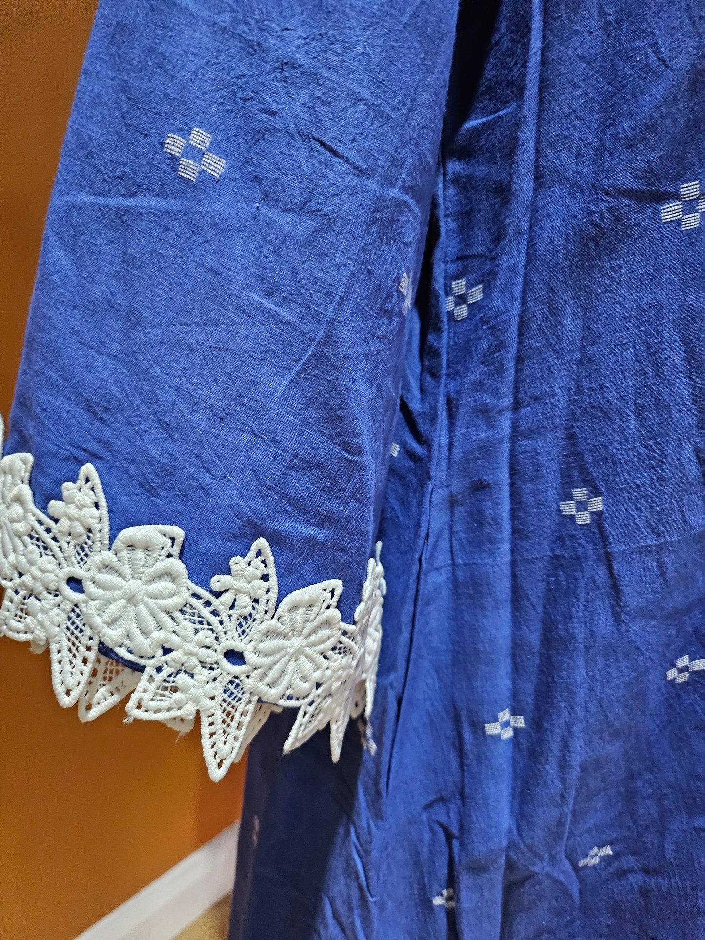 Blue delft dress