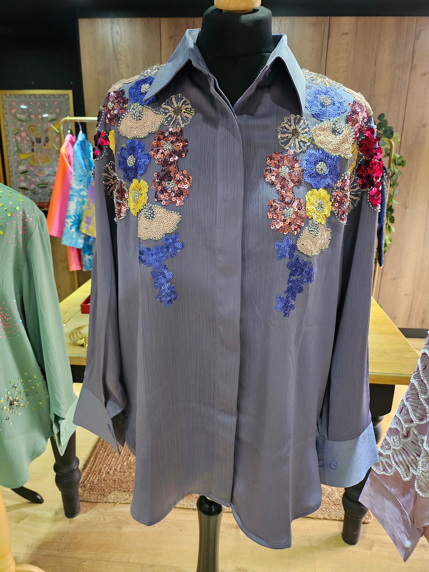 Burst of sequins