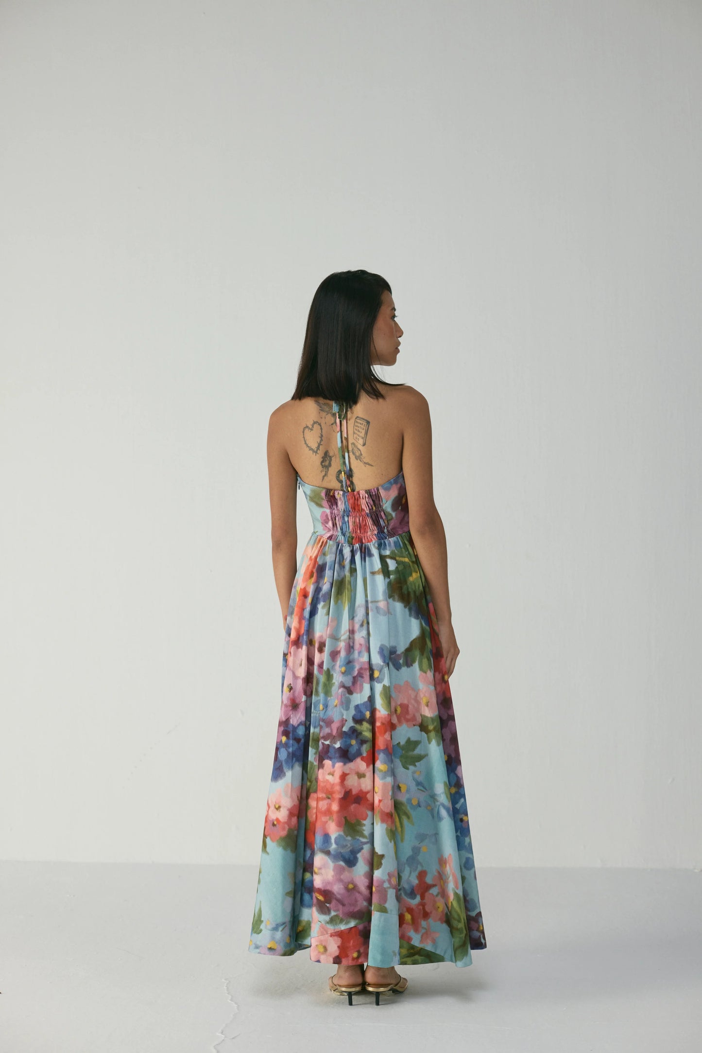 Darlington halter dress