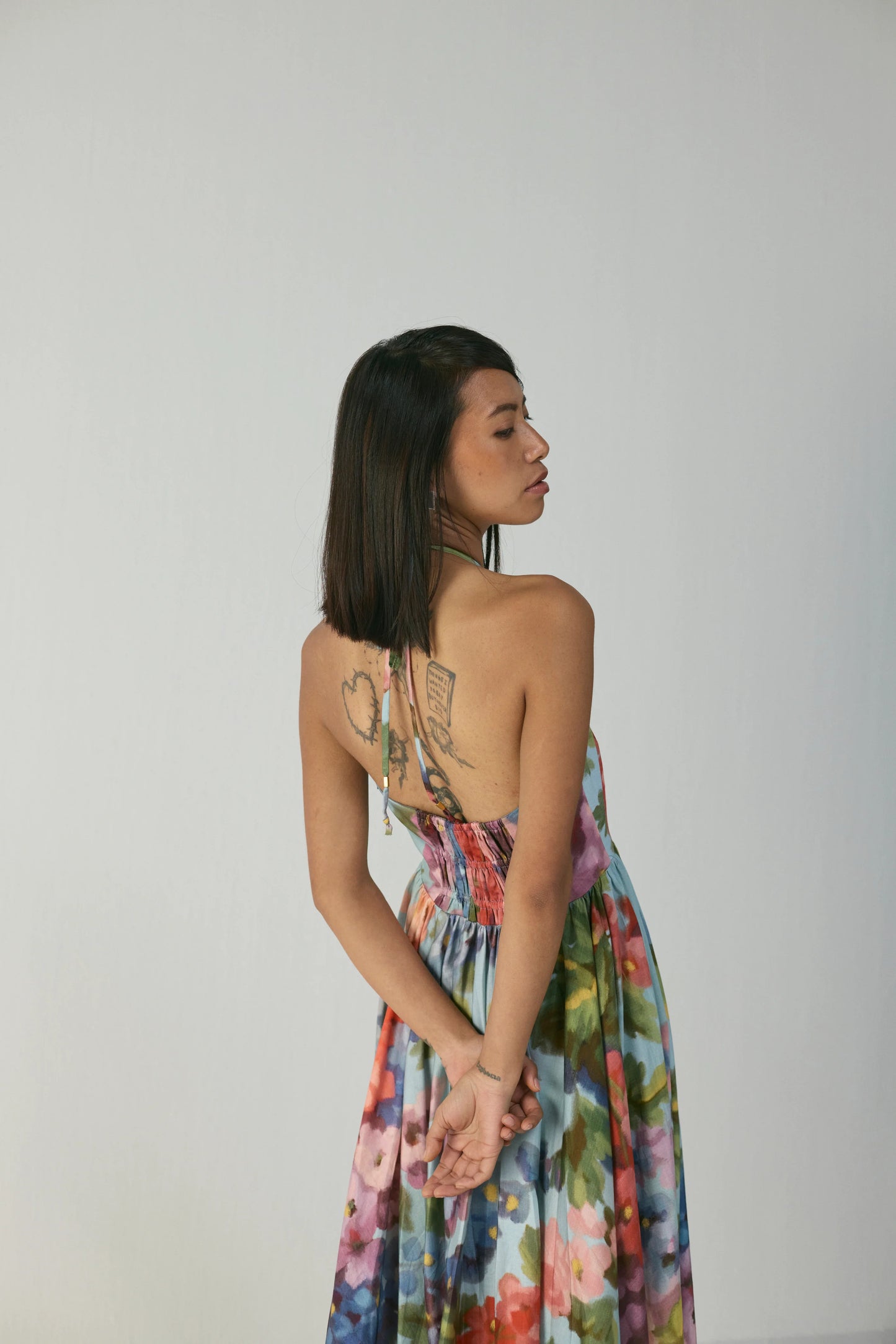 Darlington halter dress