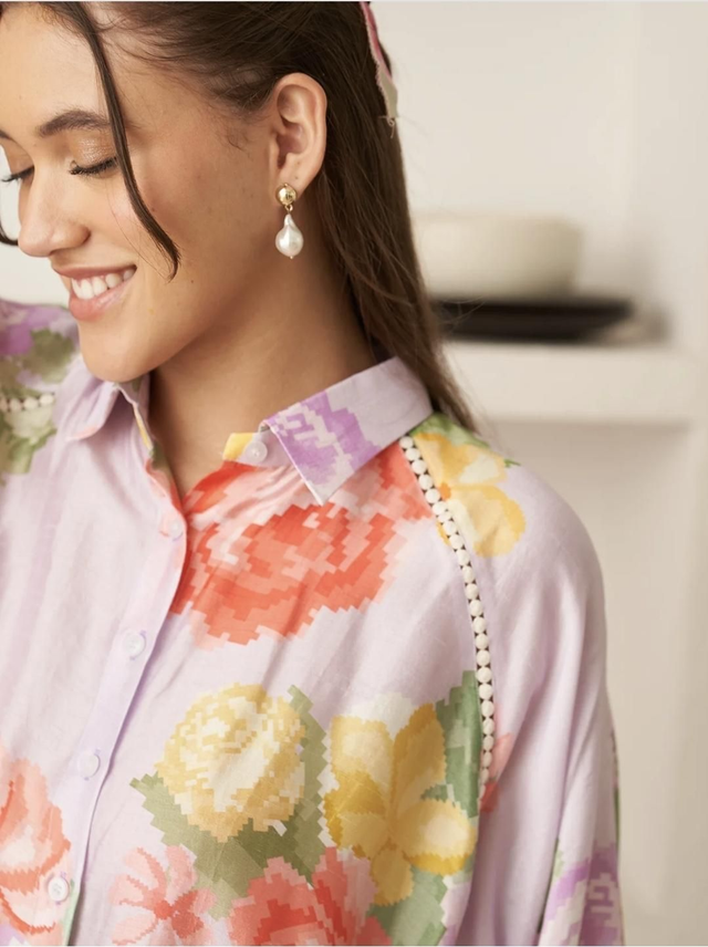 Lilac Calla Coord set or shirt only