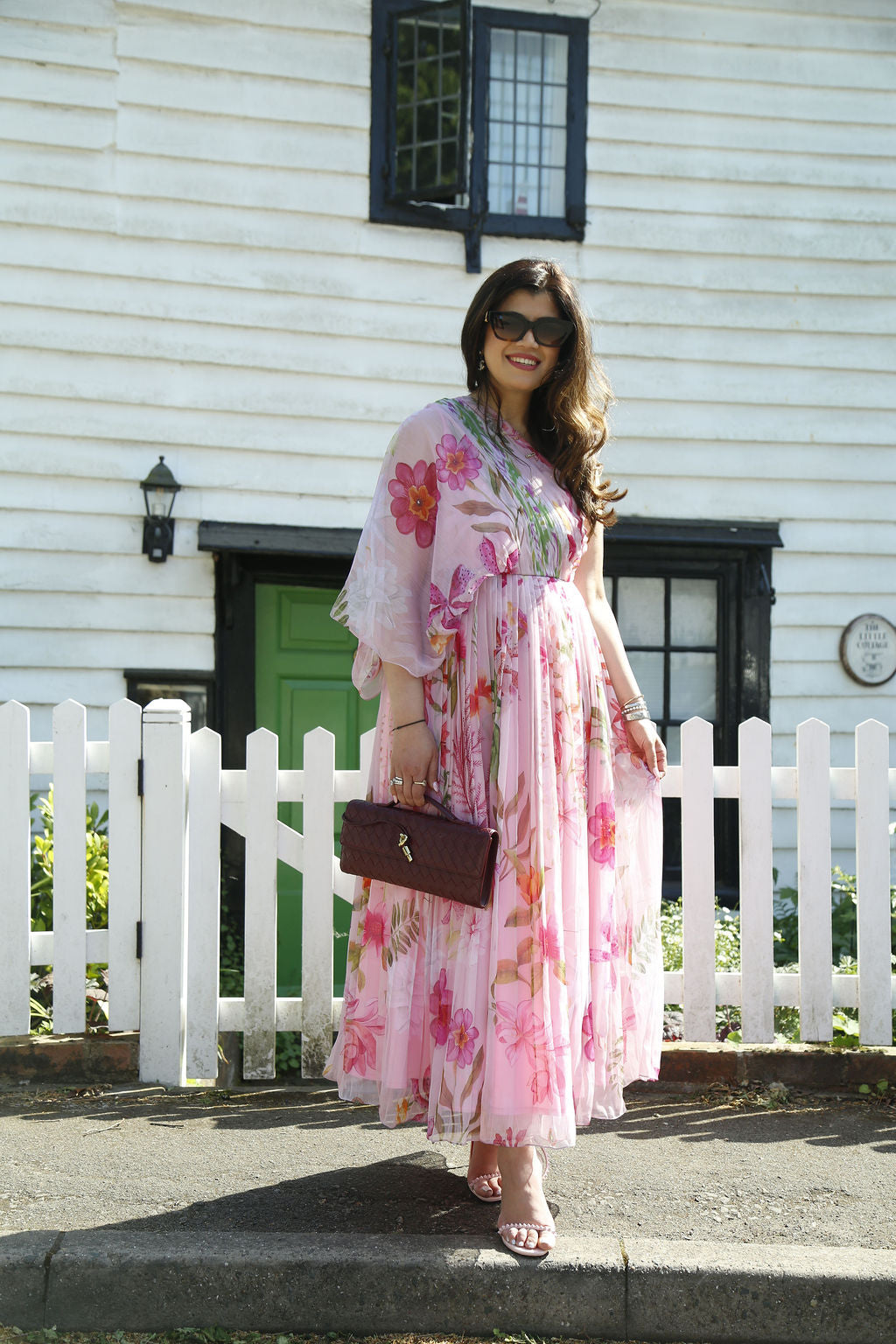 Yuki dress pink