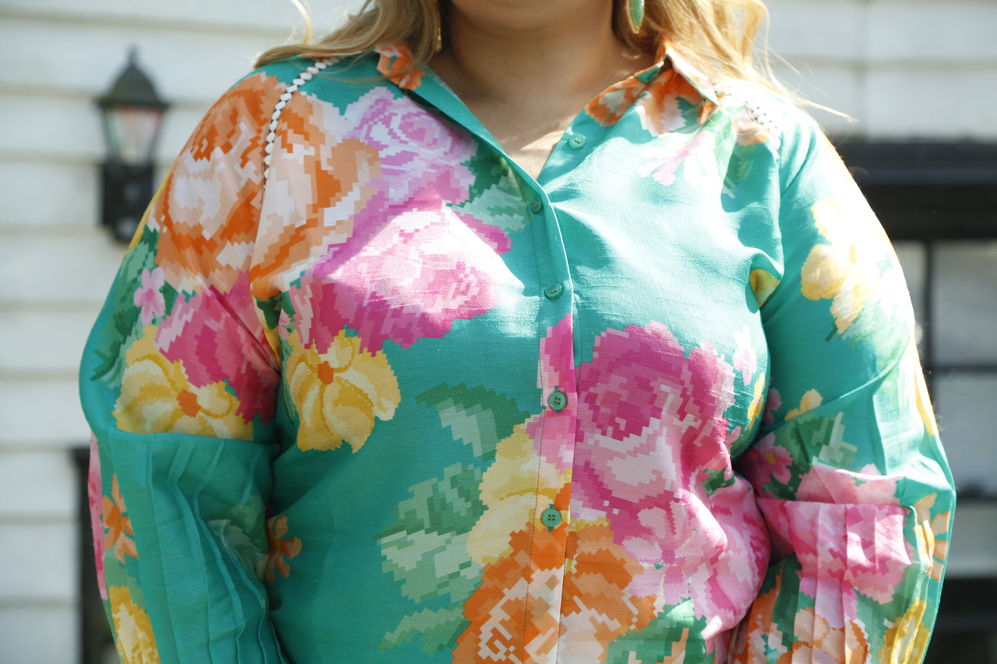 Green Calla Coord set or shirt only